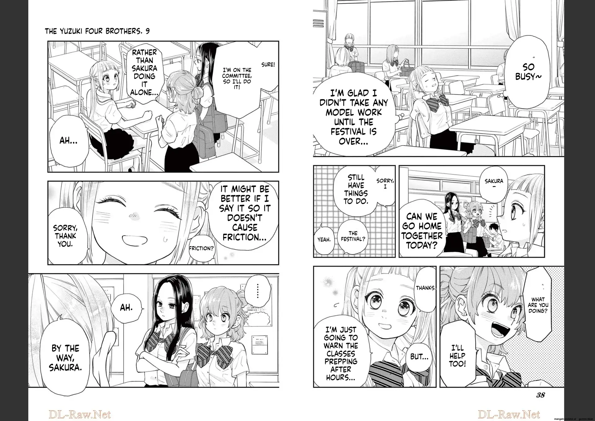 Yuzuki-san chi no Yon Kyoudai Chapter 28 - page 20