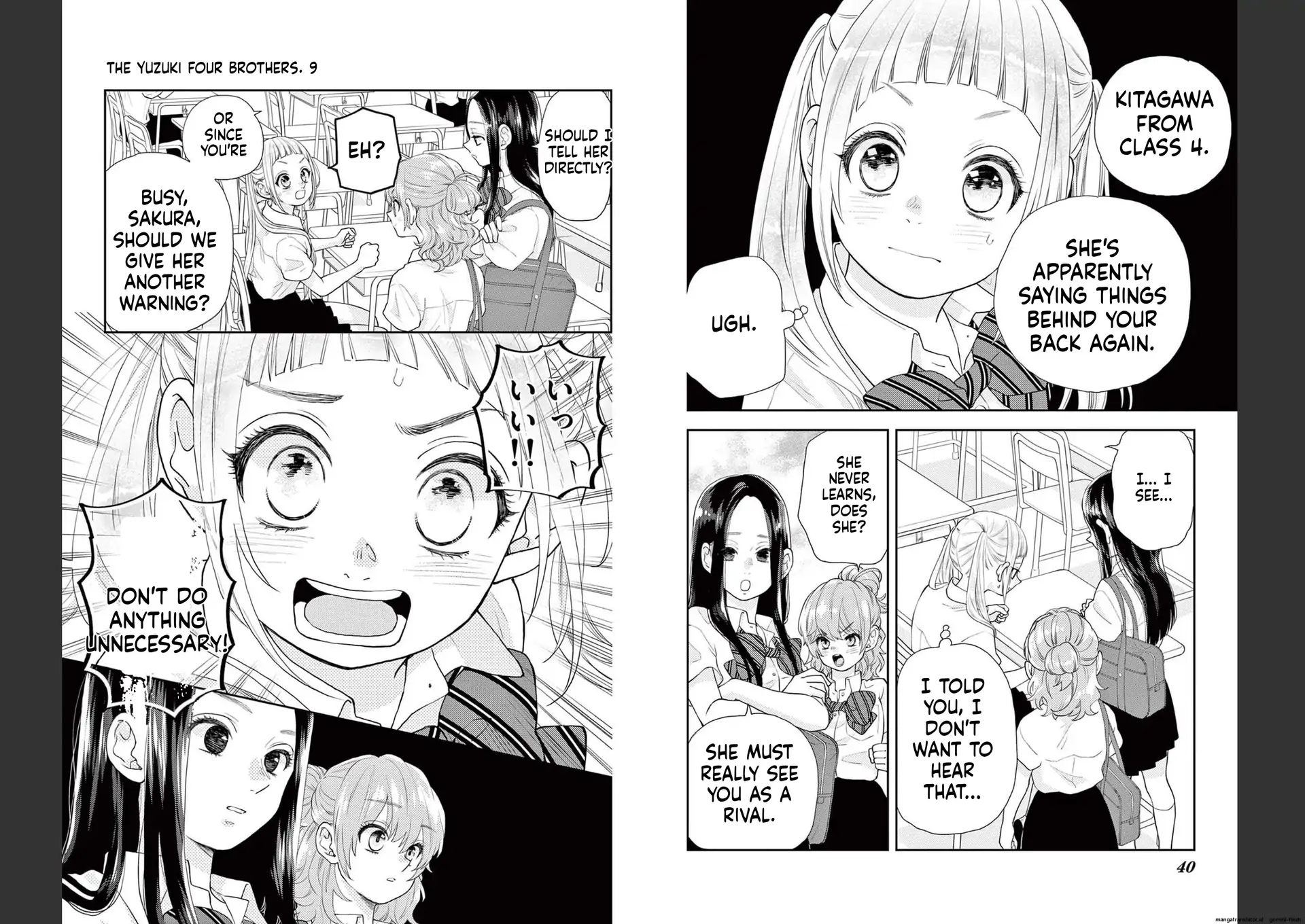Yuzuki-san chi no Yon Kyoudai Chapter 28 - page 21
