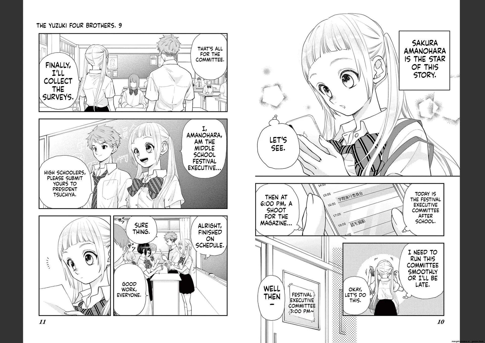 Yuzuki-san chi no Yon Kyoudai Chapter 28 - page 6