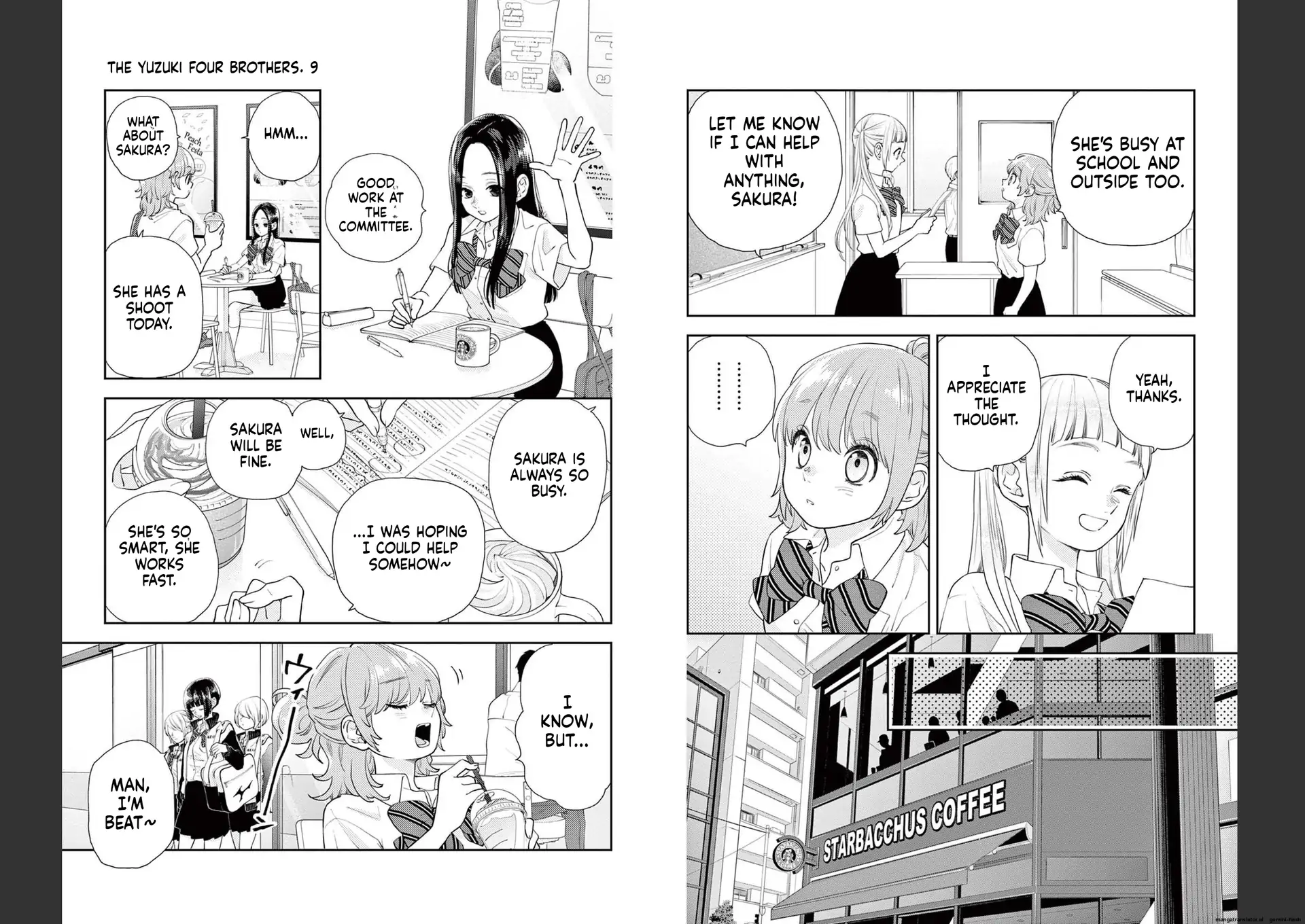 Yuzuki-san chi no Yon Kyoudai Chapter 28 - page 8