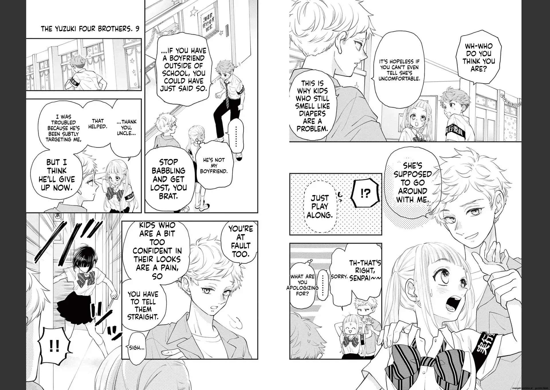 Yuzuki-san chi no Yon Kyoudai Chapter 30 - page 12