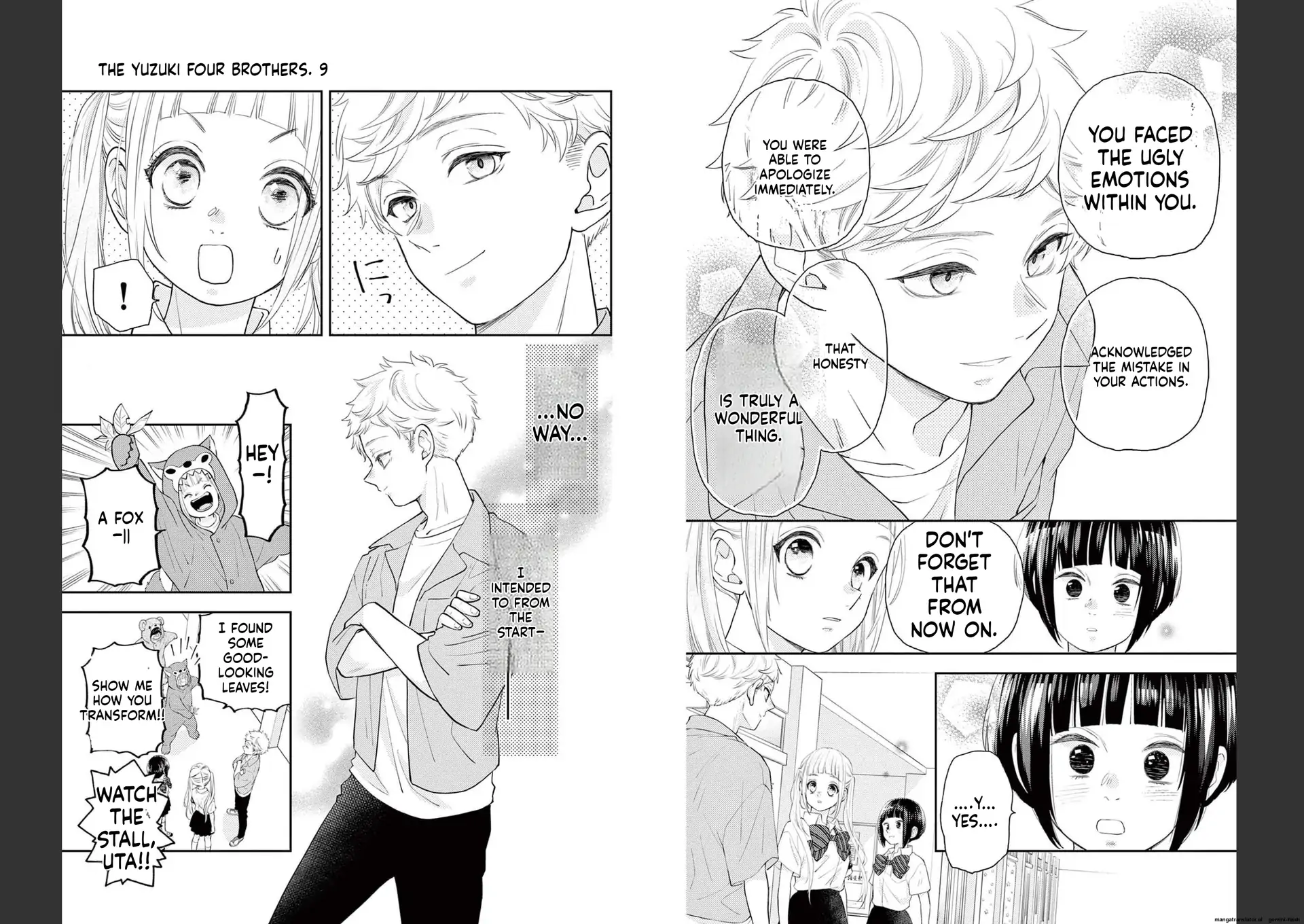 Yuzuki-san chi no Yon Kyoudai Chapter 30 - page 18