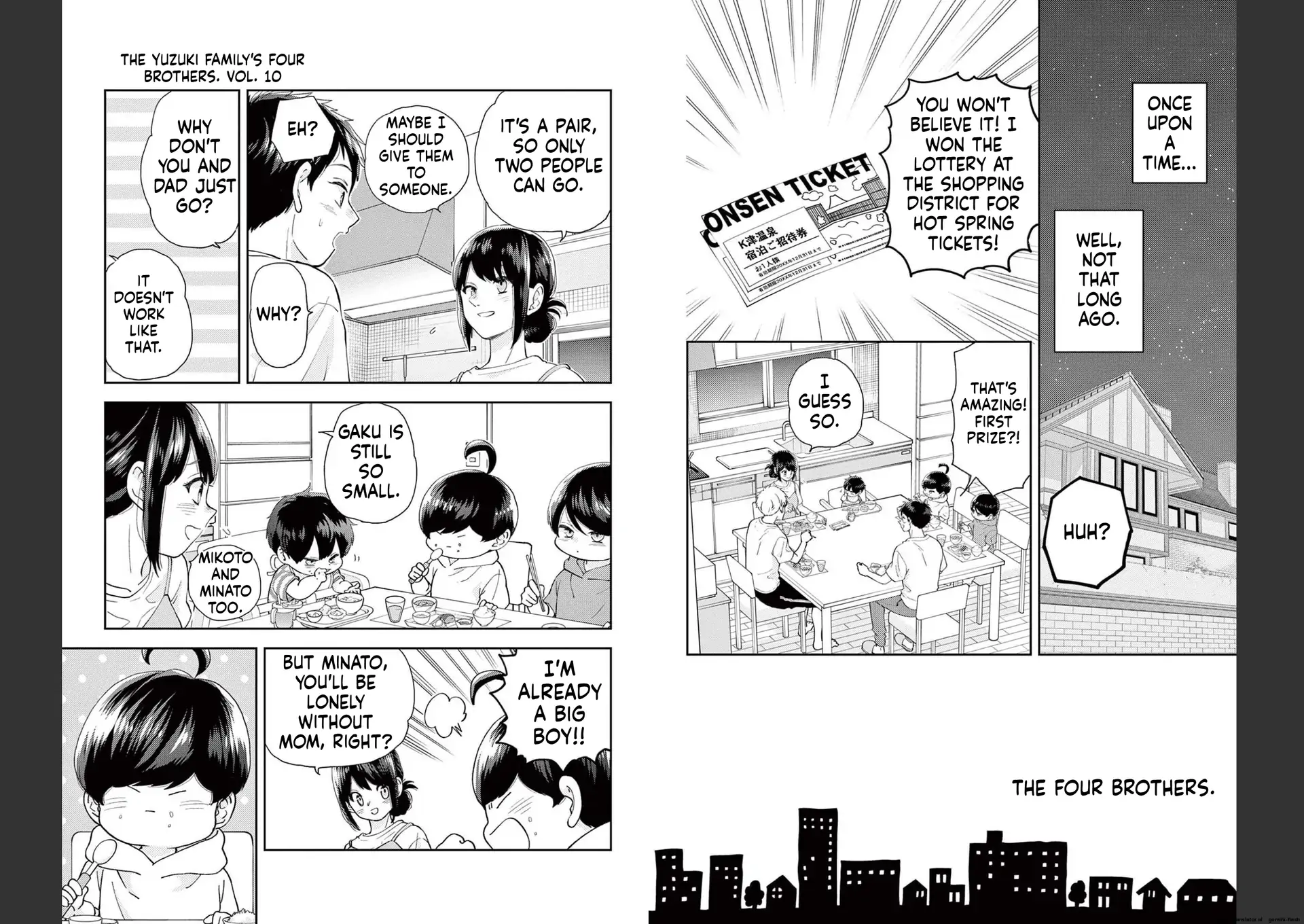 Yuzuki-san chi no Yon Kyoudai Chapter 32 - page 2