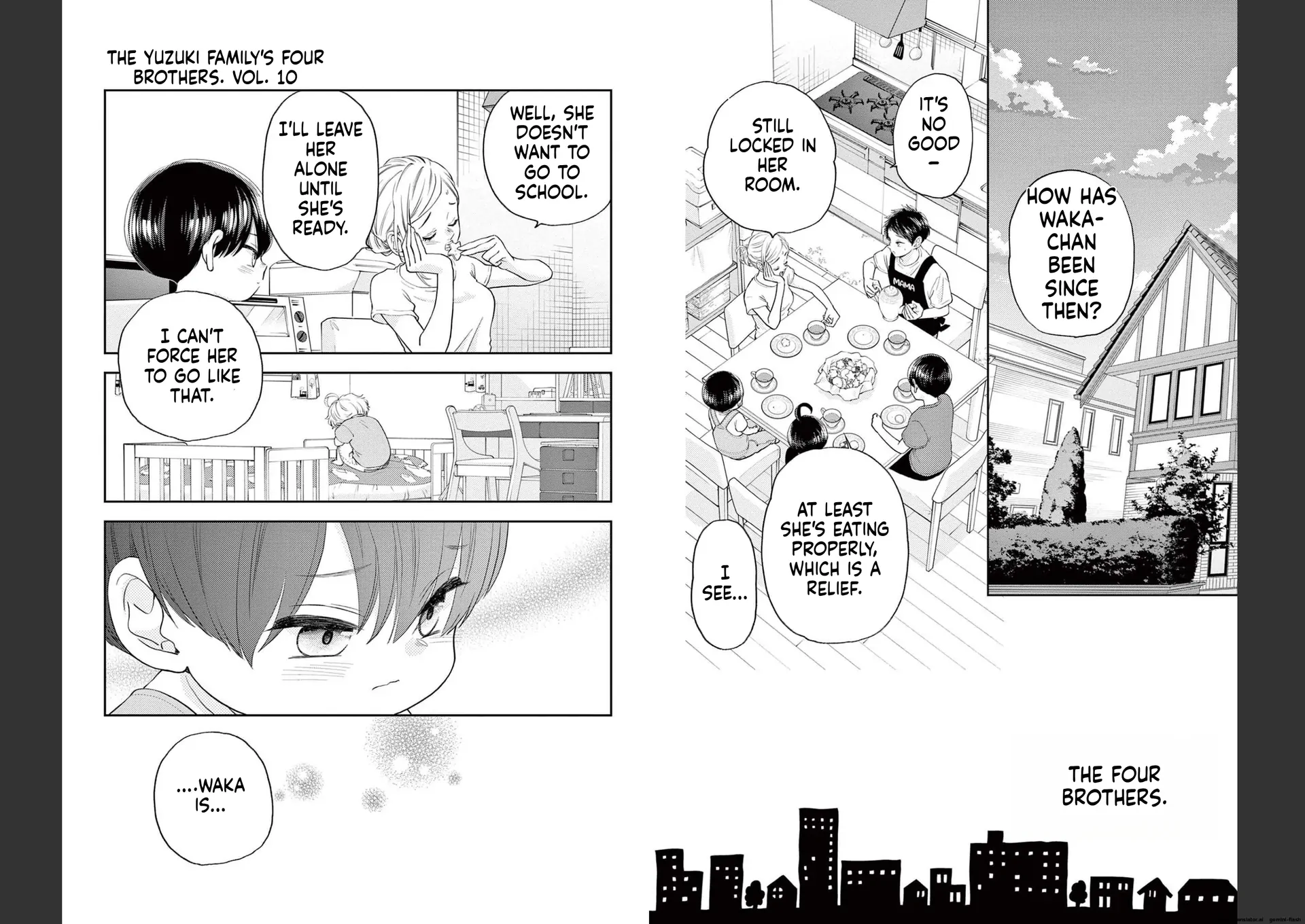 Yuzuki-san chi no Yon Kyoudai Chapter 34 - page 2