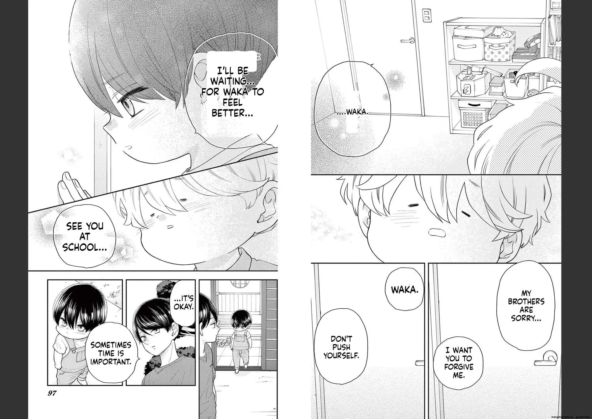Yuzuki-san chi no Yon Kyoudai Chapter 34 - page 7