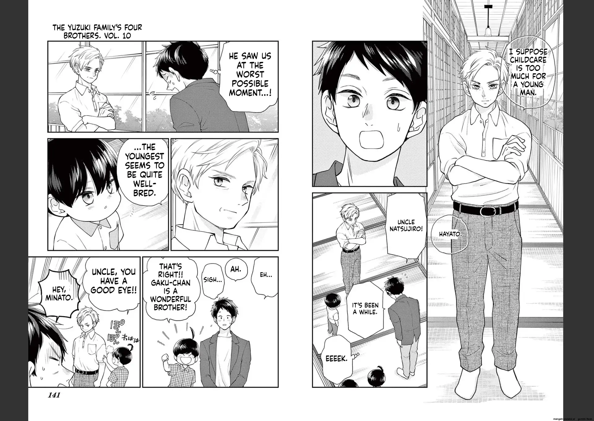 Yuzuki-san chi no Yon Kyoudai Chapter 35 - page 10