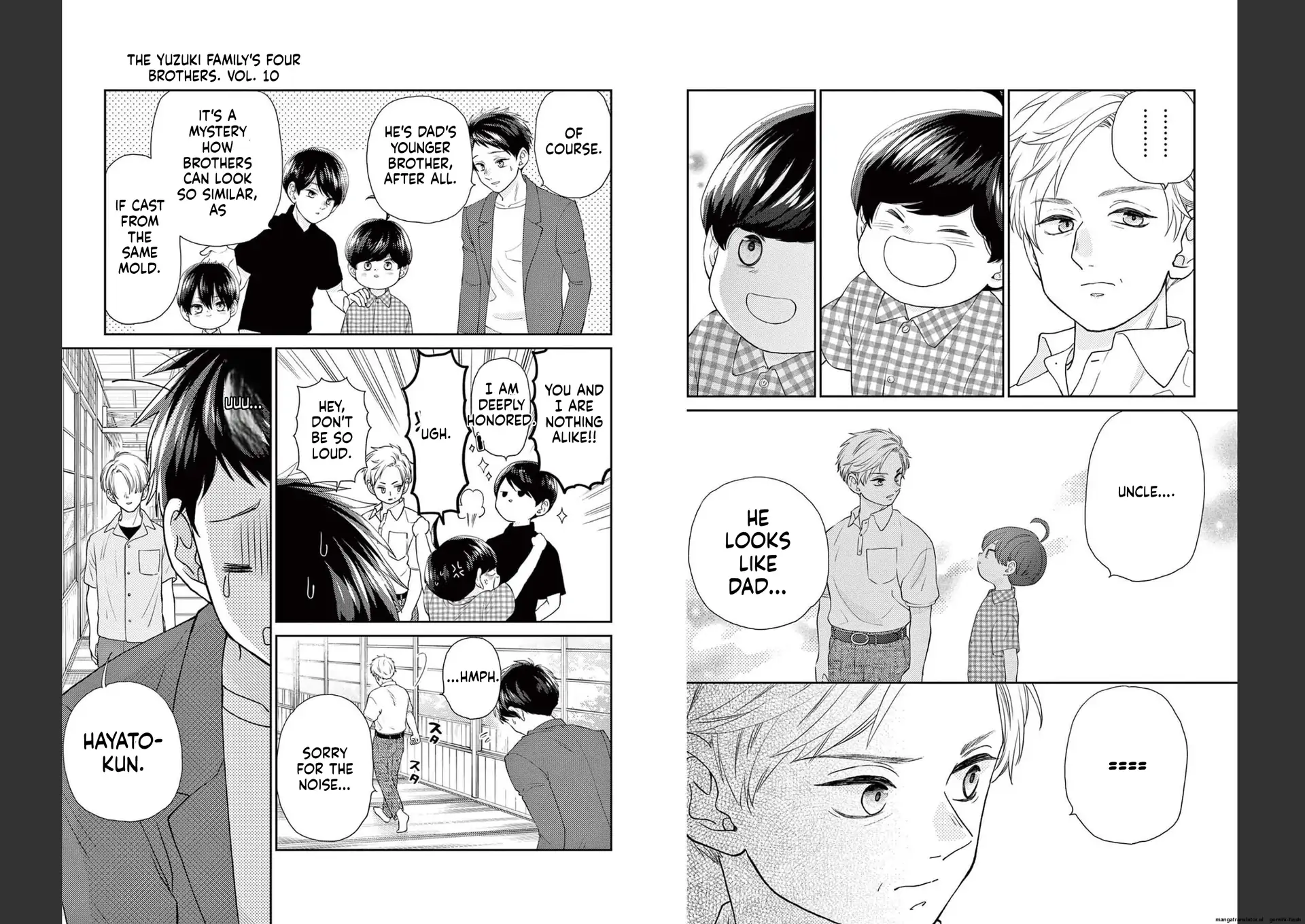 Yuzuki-san chi no Yon Kyoudai Chapter 35 - page 11