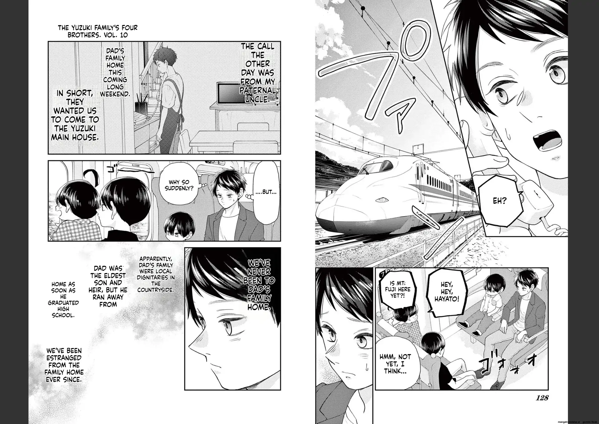 Yuzuki-san chi no Yon Kyoudai Chapter 35 - page 4