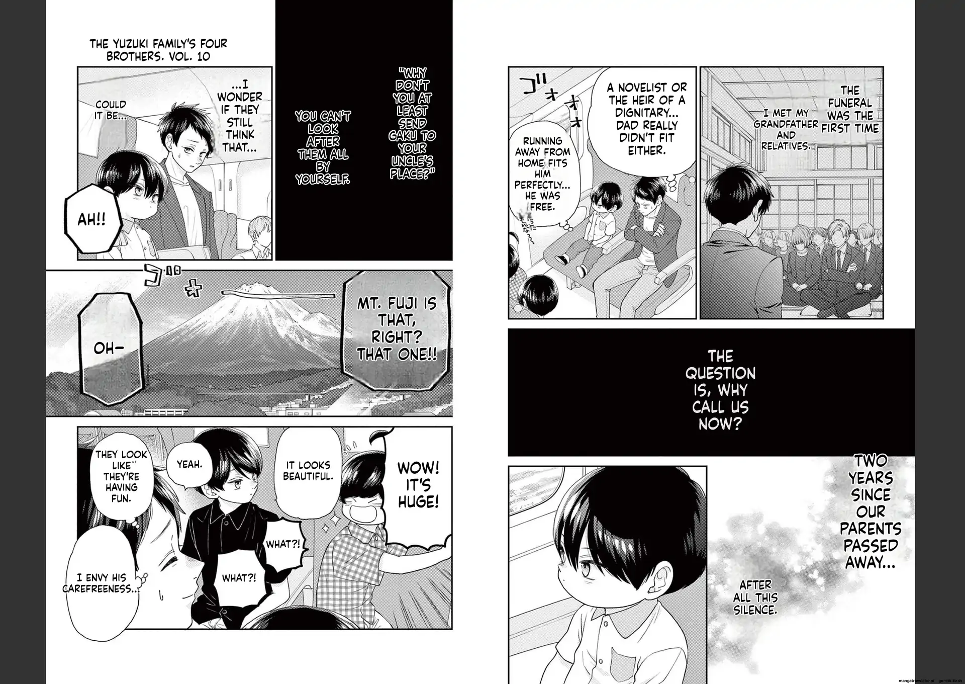 Yuzuki-san chi no Yon Kyoudai Chapter 35 - page 5