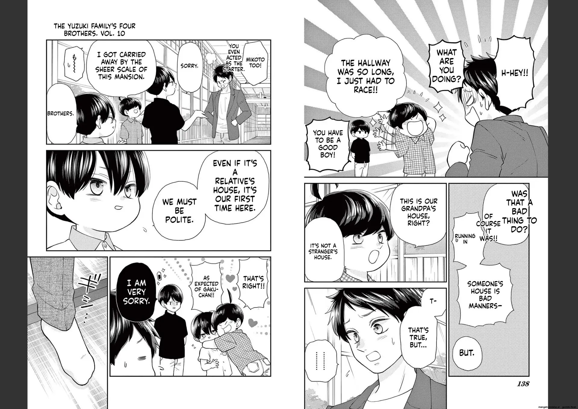 Yuzuki-san chi no Yon Kyoudai Chapter 35 - page 9