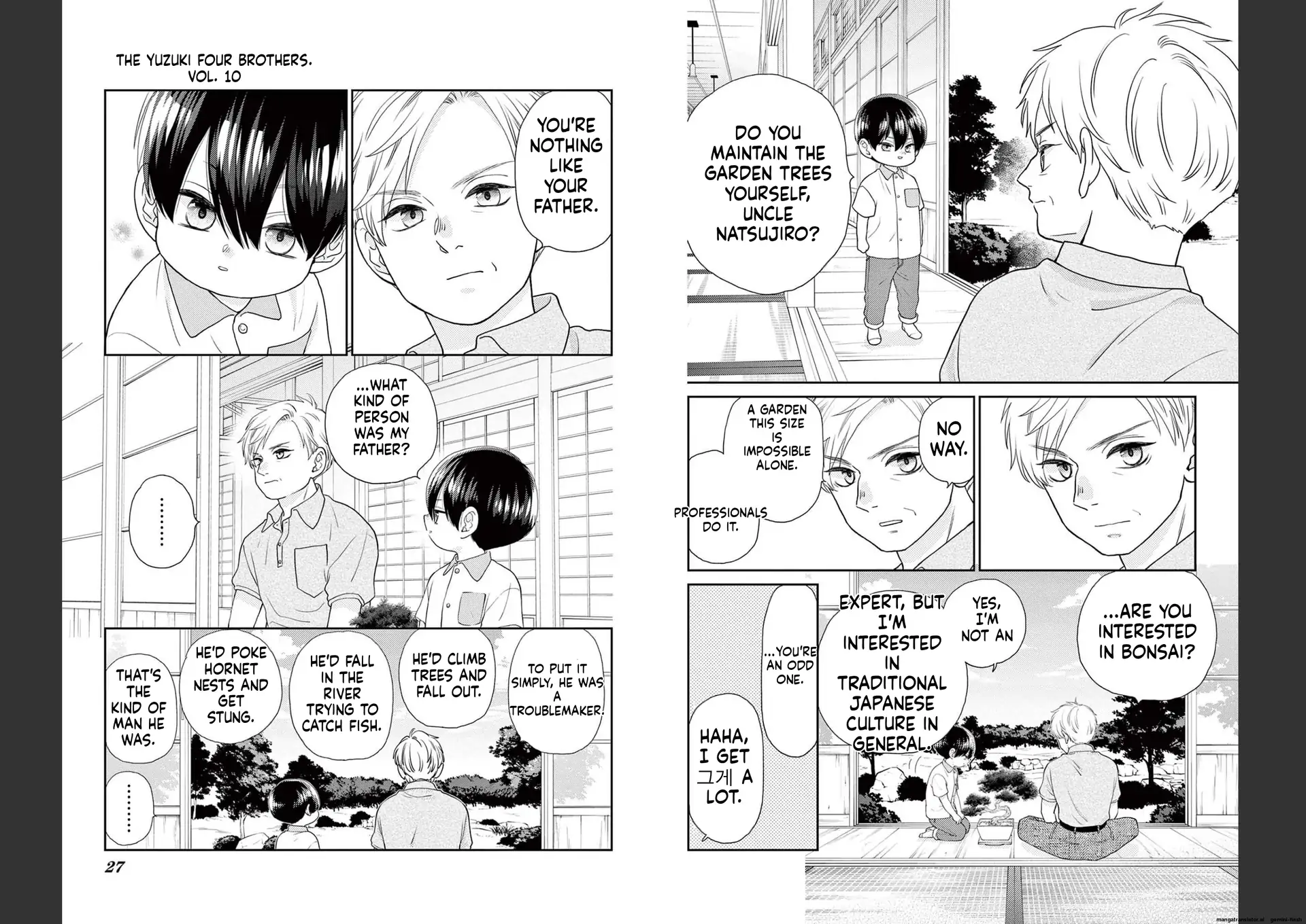 Yuzuki-san chi no Yon Kyoudai Chapter 36 - page 12