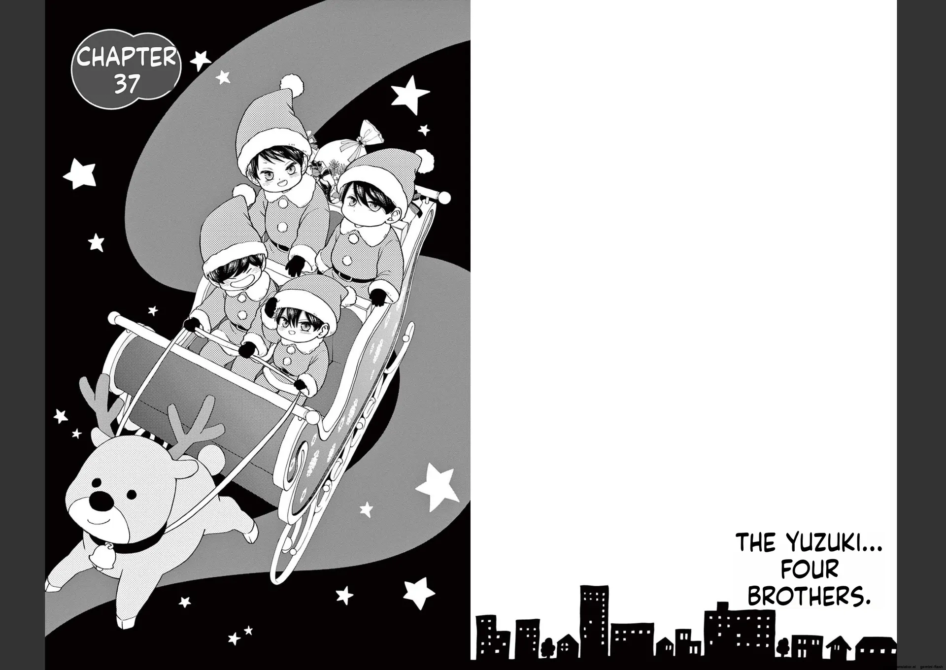 Yuzuki-san chi no Yon Kyoudai Chapter 37 - page 1