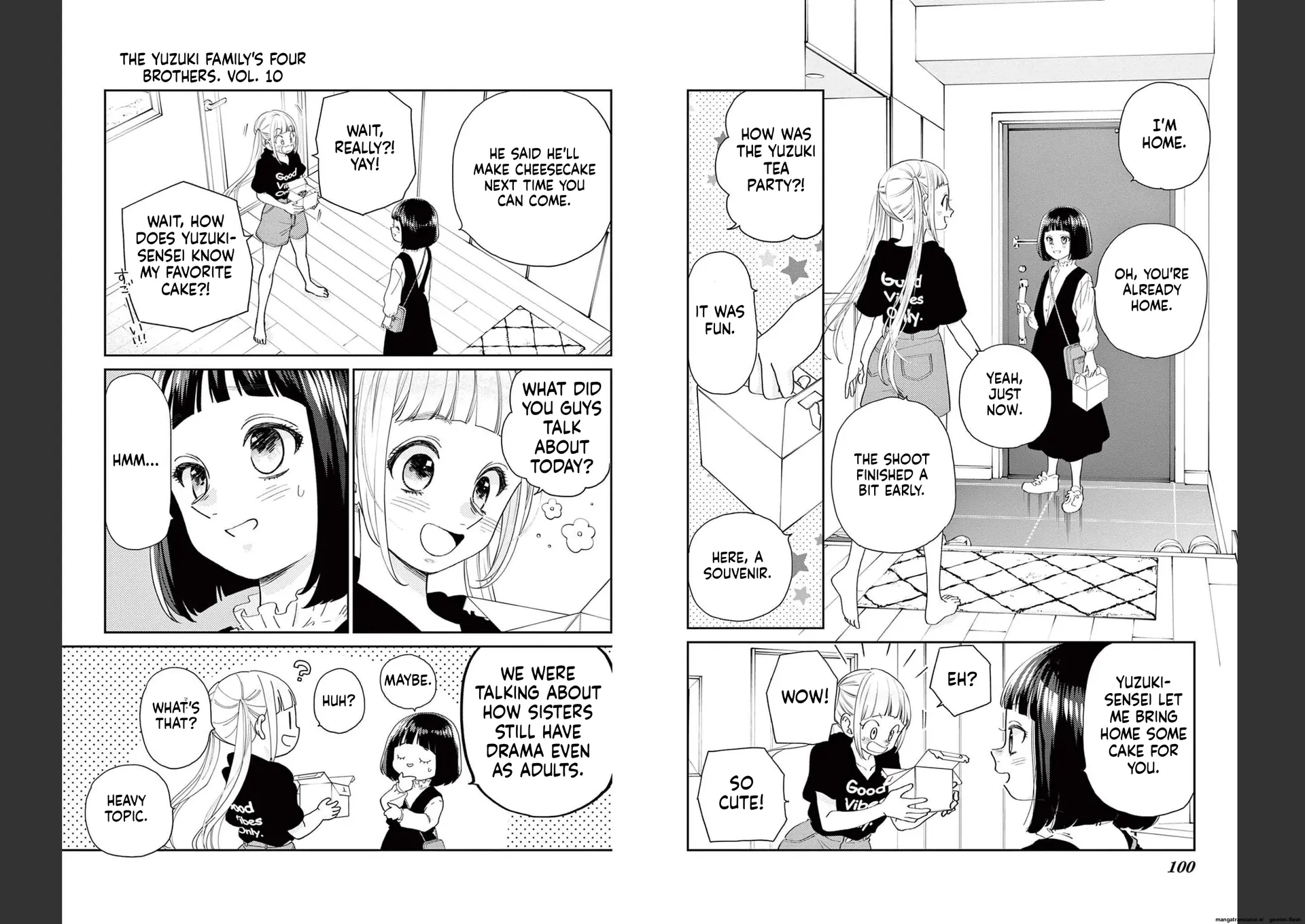Yuzuki-san chi no Yon Kyoudai Chapter 38 - page 11