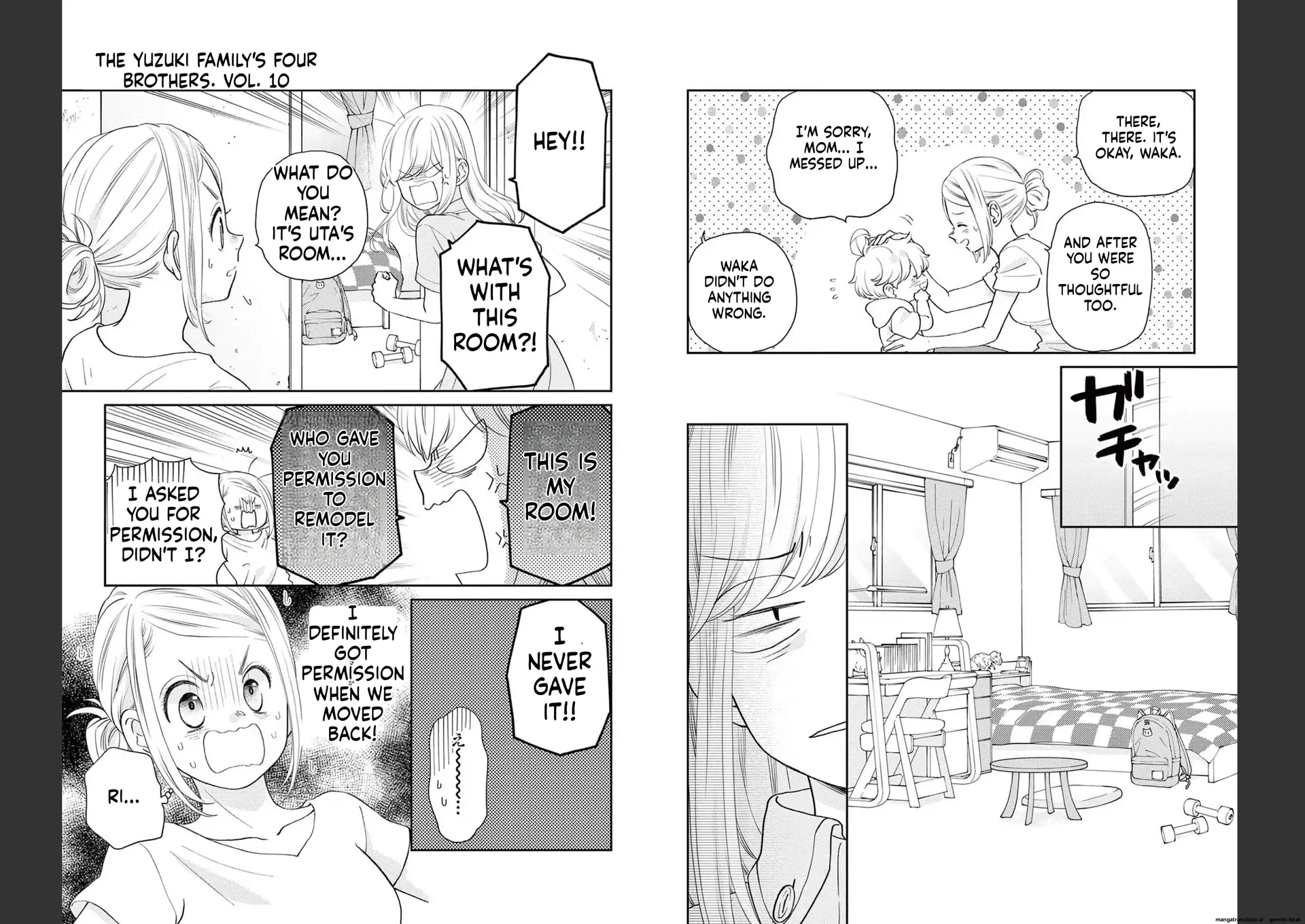 Yuzuki-san chi no Yon Kyoudai Chapter 38 - page 15