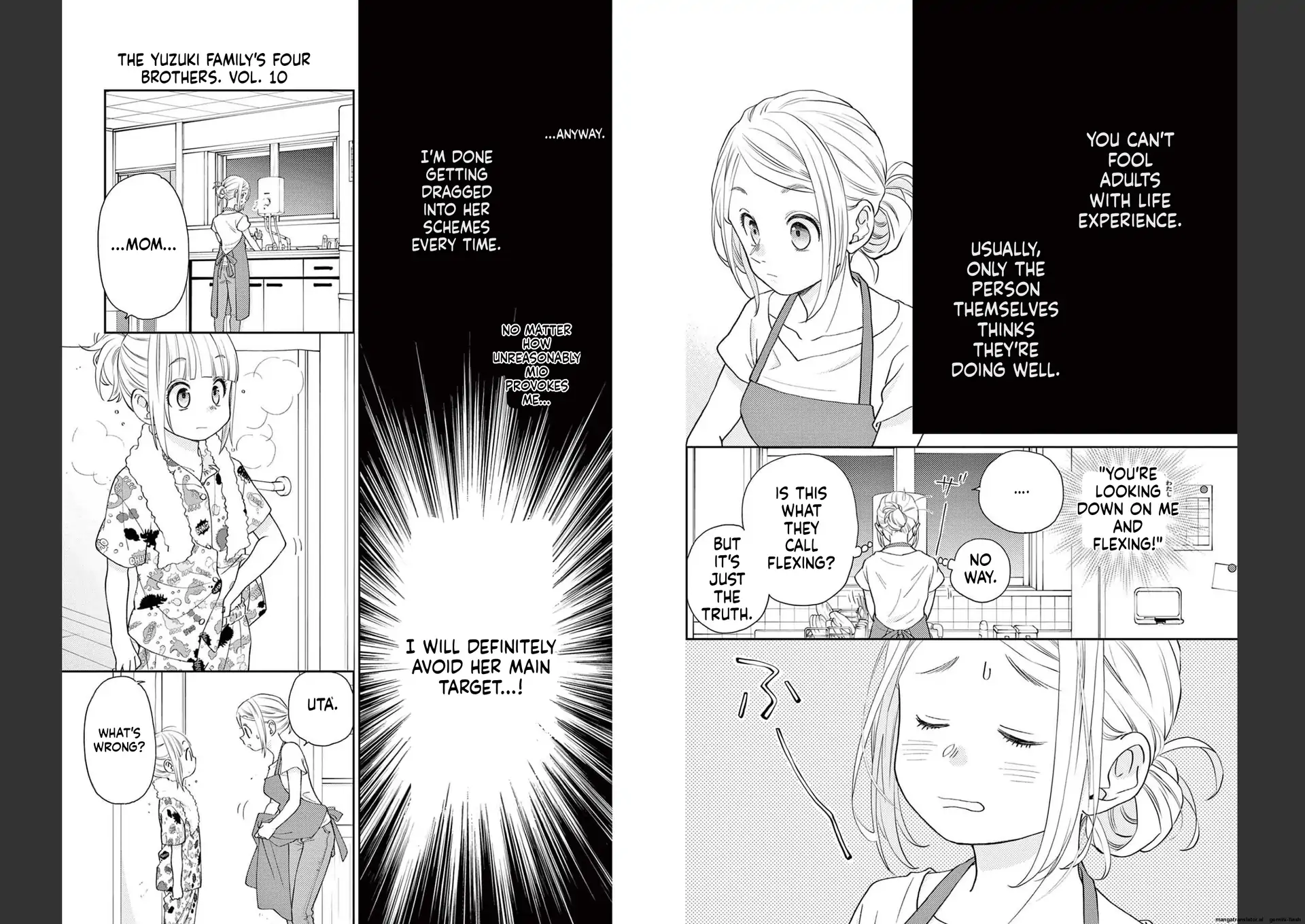 Yuzuki-san chi no Yon Kyoudai Chapter 38 - page 23
