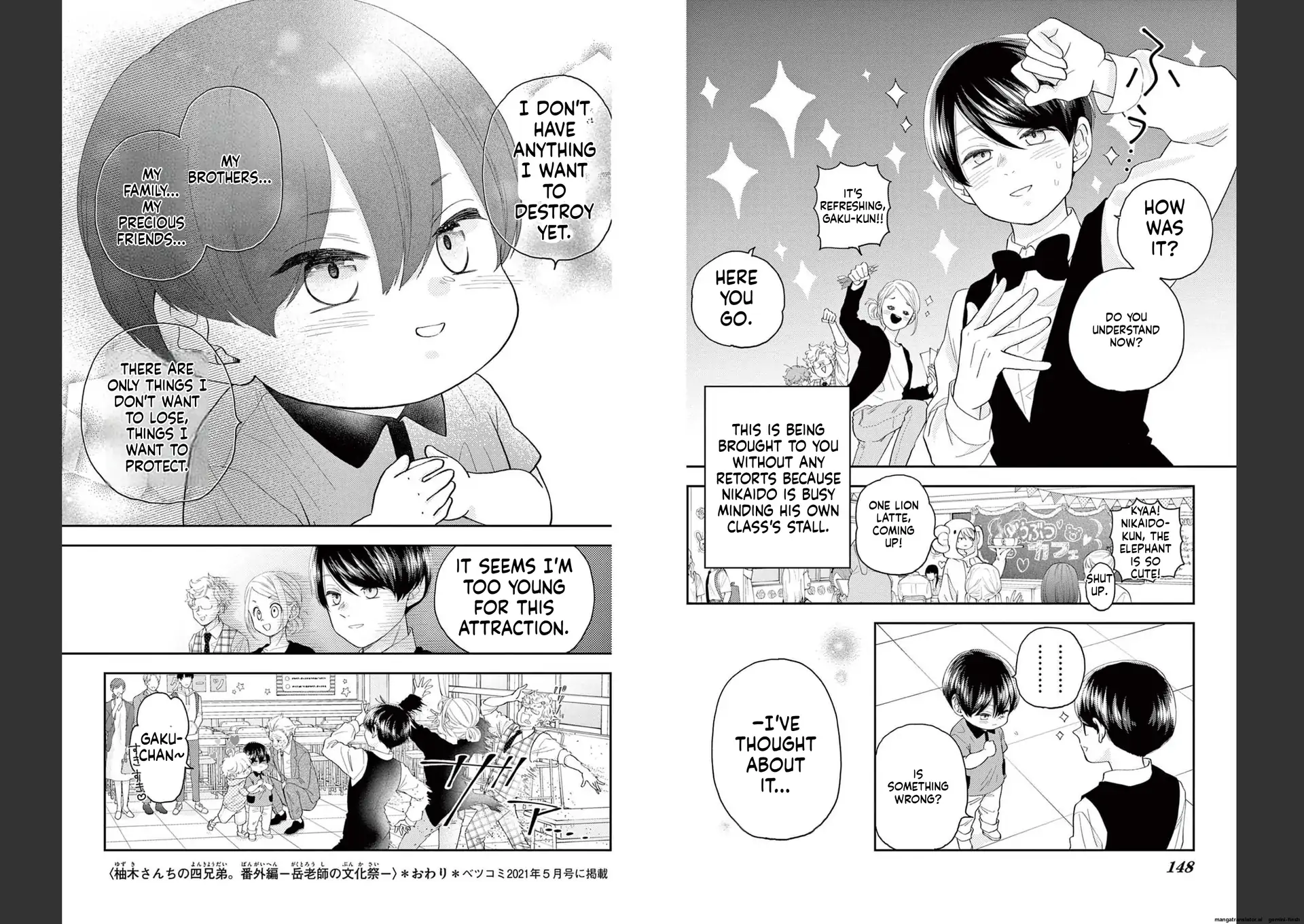 Yuzuki-san chi no Yon Kyoudai Chapter 38 - page 35