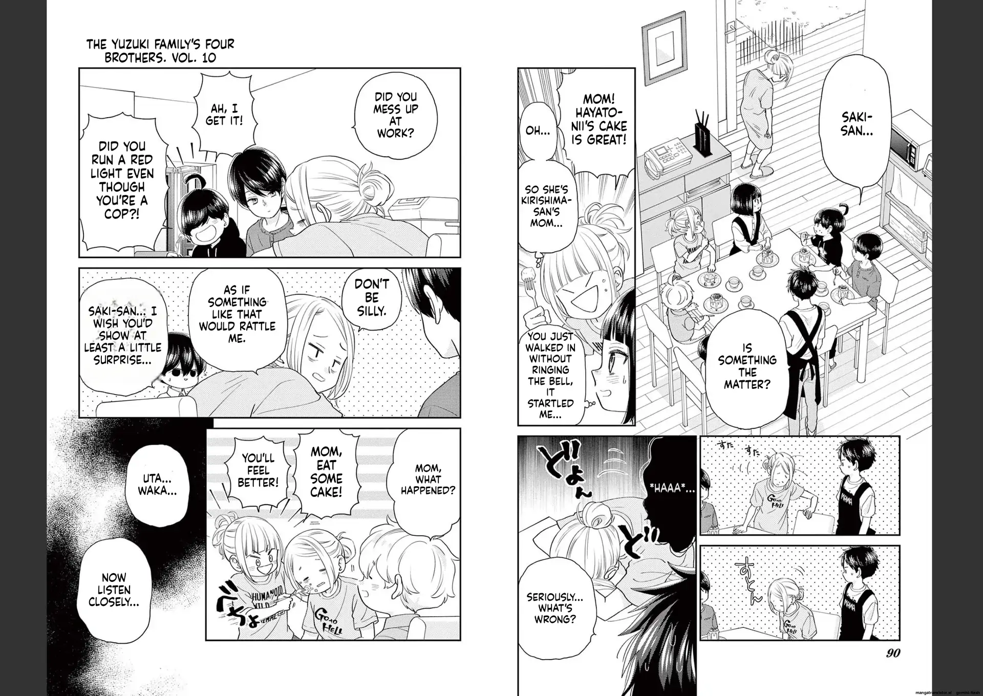 Yuzuki-san chi no Yon Kyoudai Chapter 38 - page 6