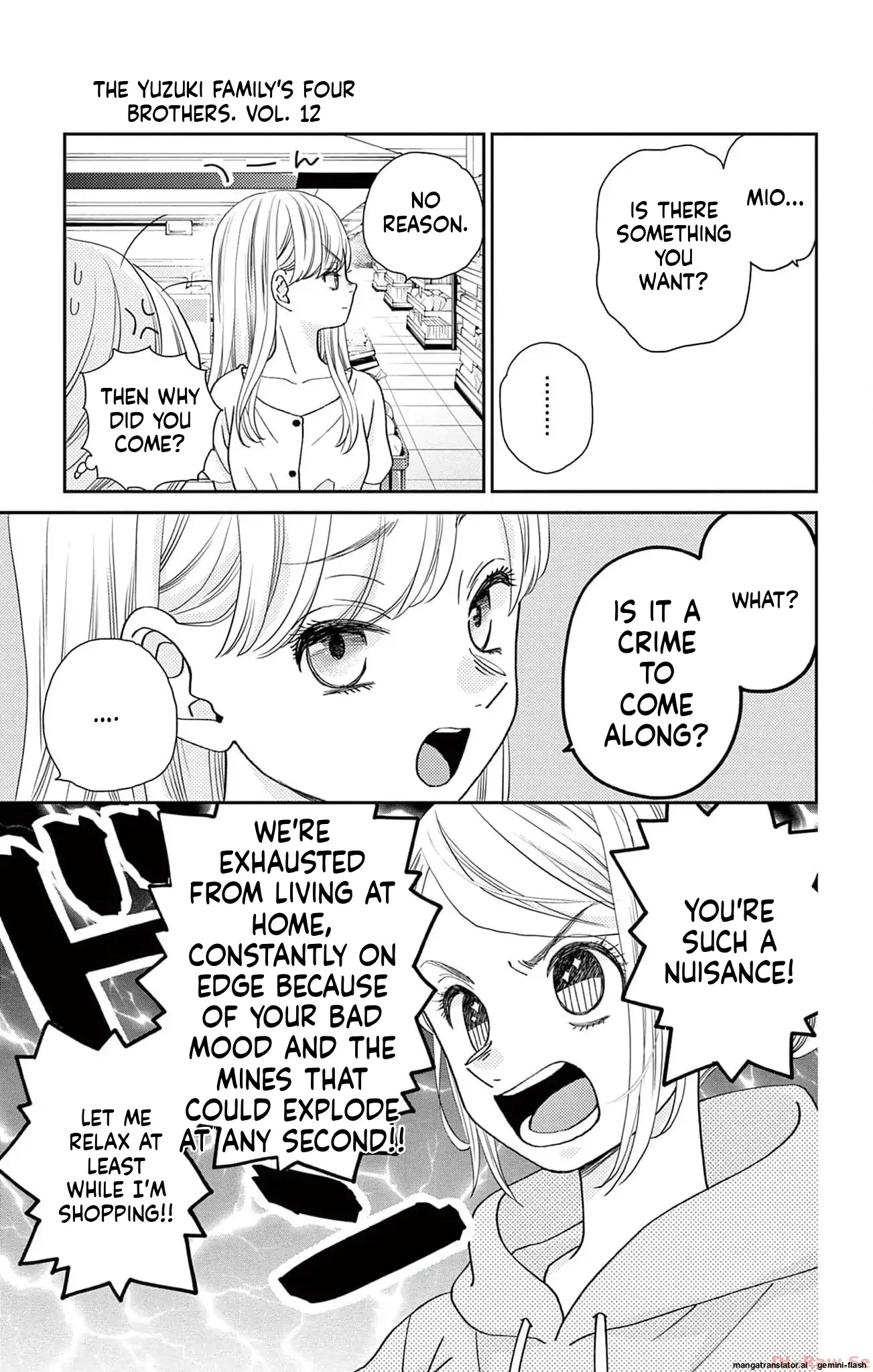 Yuzuki-san chi no Yon Kyoudai Chapter 39 - page 11