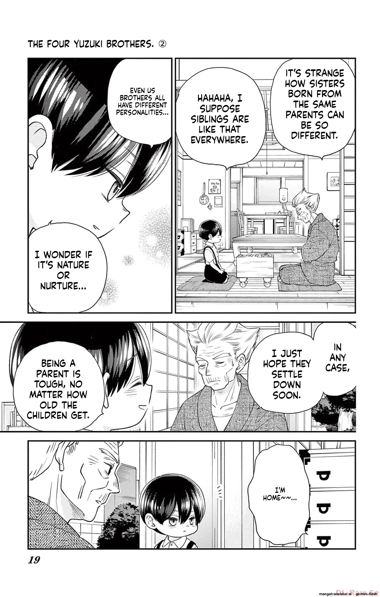 Yuzuki-san chi no Yon Kyoudai Chapter 39 - page 15