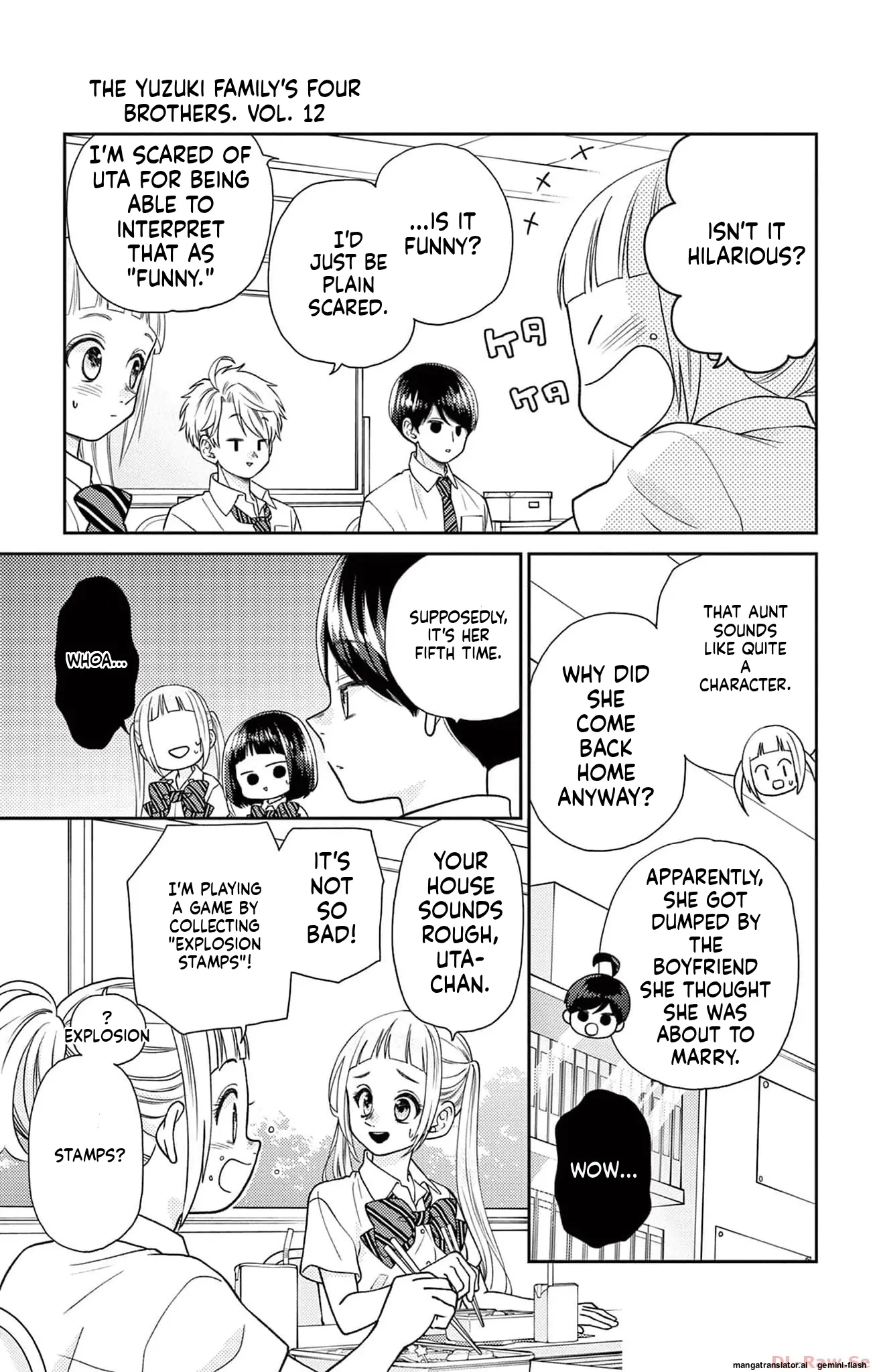 Yuzuki-san chi no Yon Kyoudai Chapter 39 - page 7