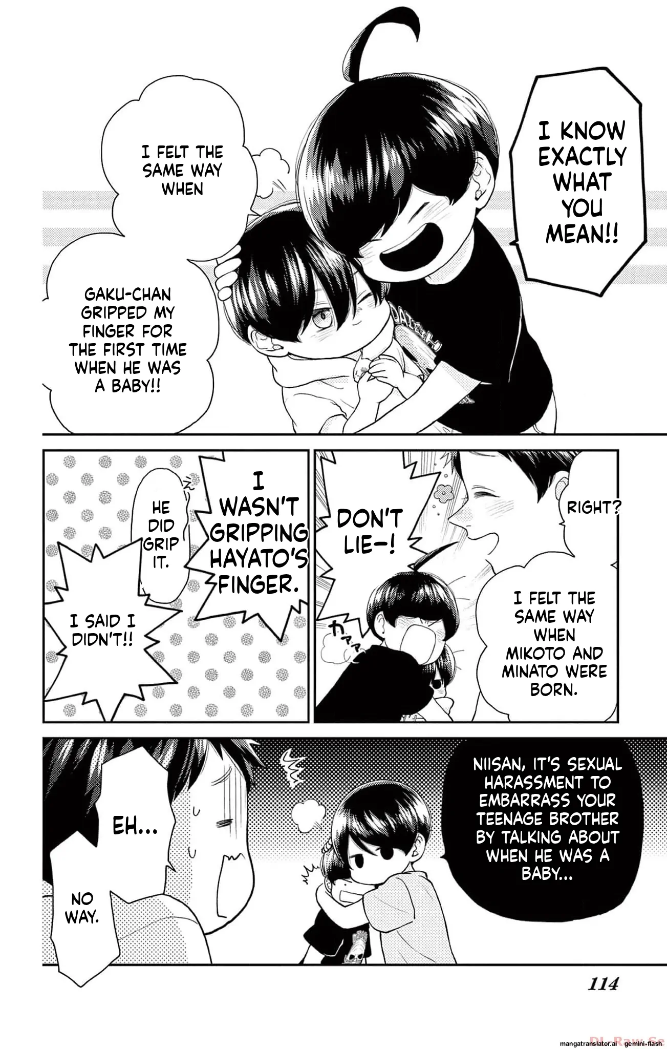 Yuzuki-san chi no Yon Kyoudai Chapter 41 - page 7