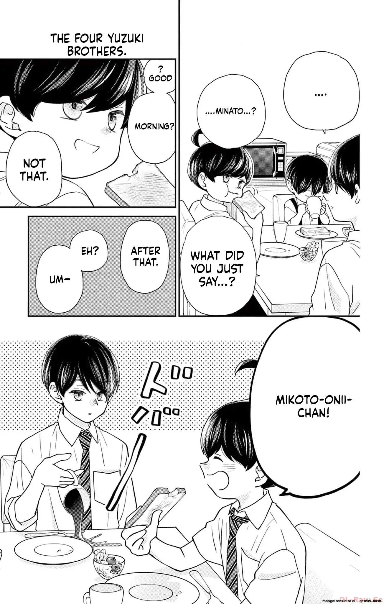 Yuzuki-san chi no Yon Kyoudai Chapter 42 - page 17