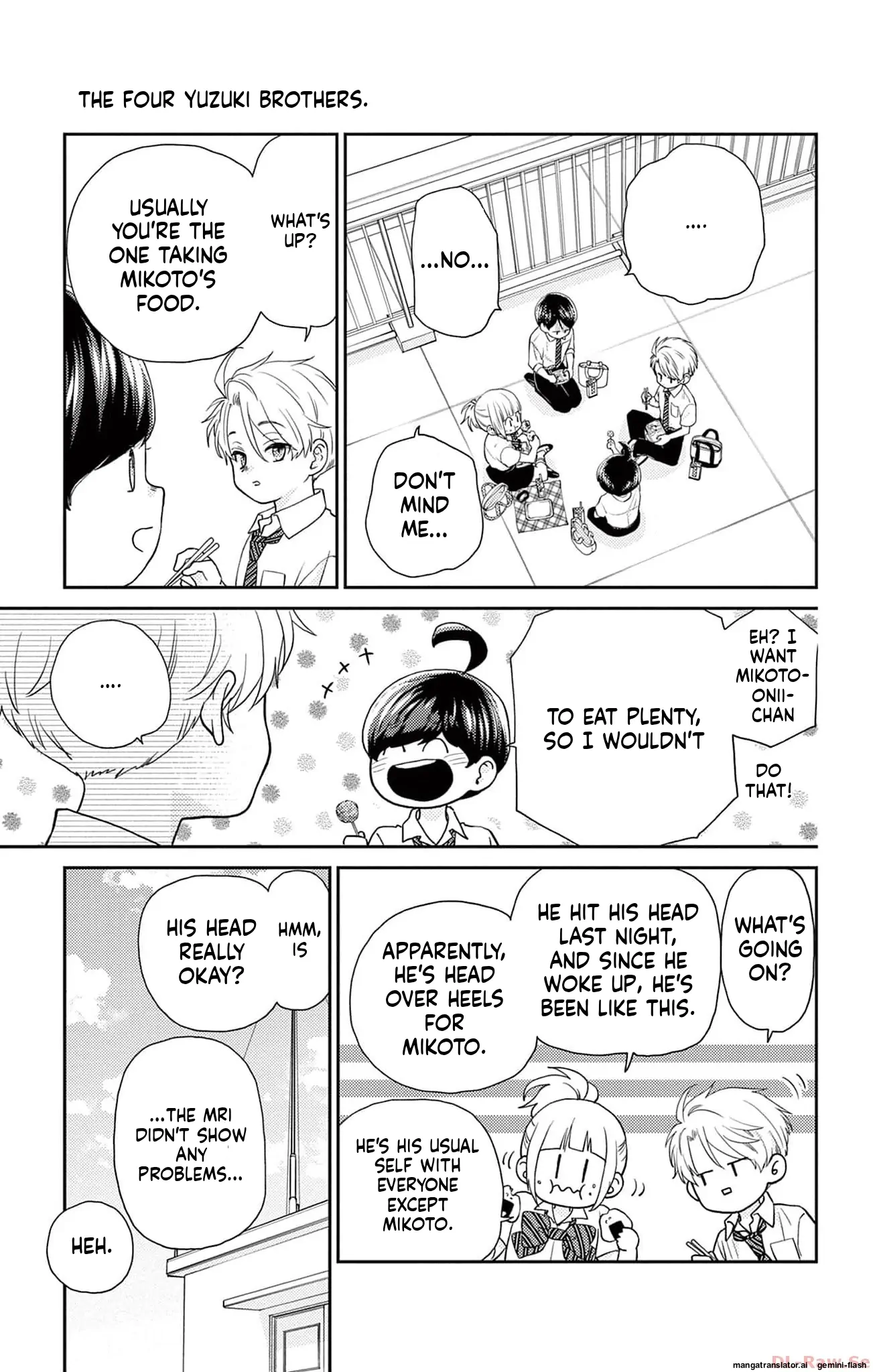 Yuzuki-san chi no Yon Kyoudai Chapter 42 - page 21