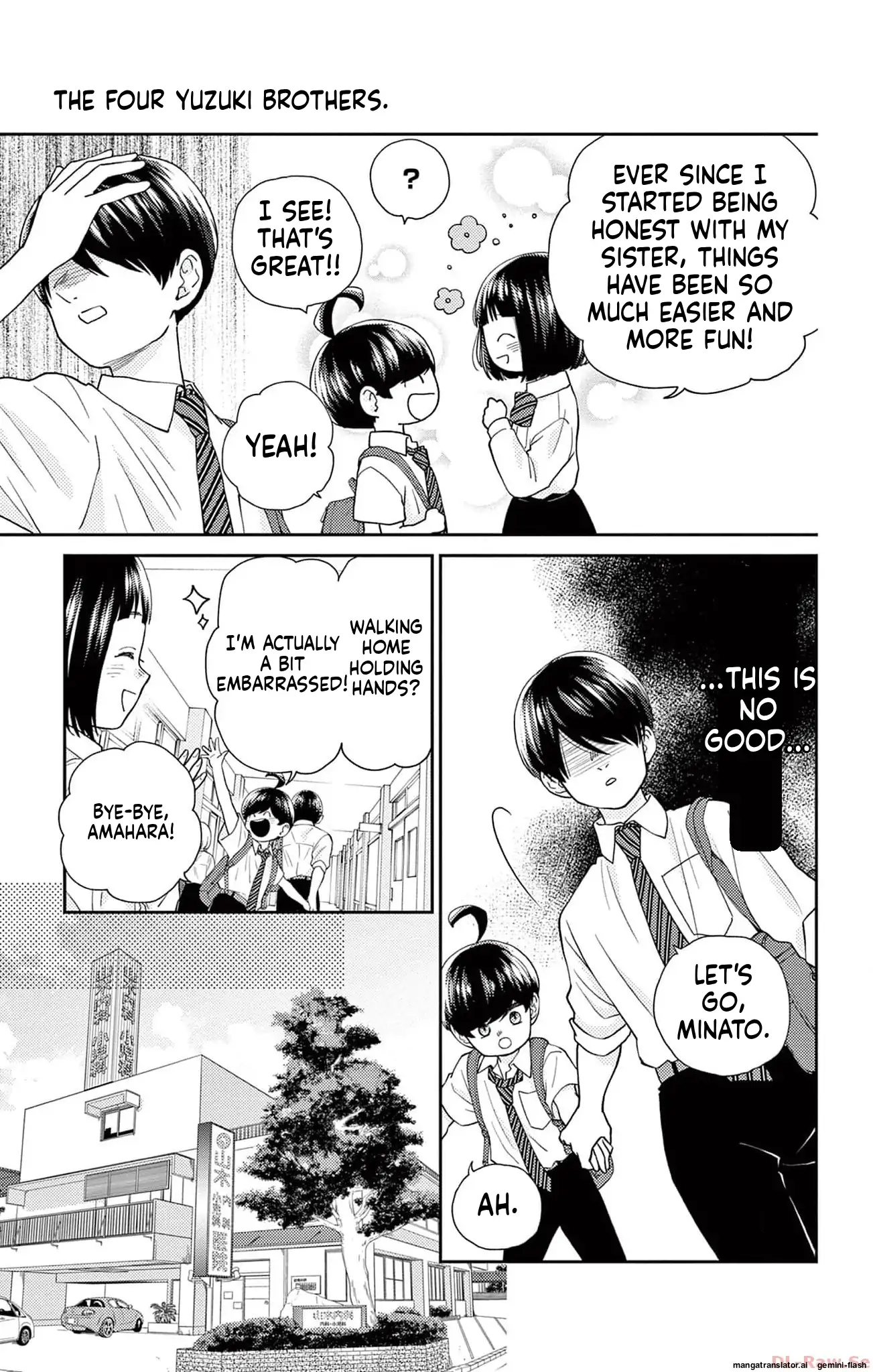 Yuzuki-san chi no Yon Kyoudai Chapter 42 - page 27