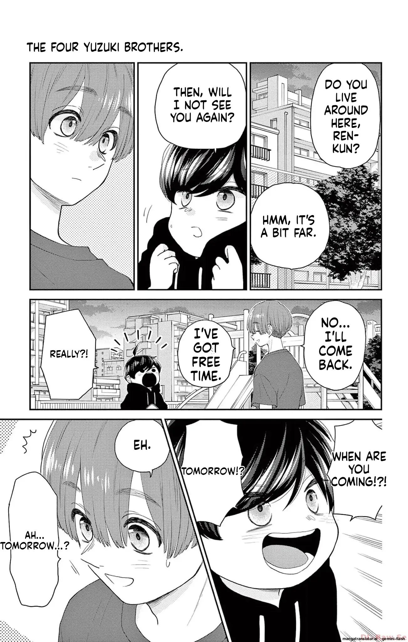 Yuzuki-san chi no Yon Kyoudai Chapter 43 - page 29