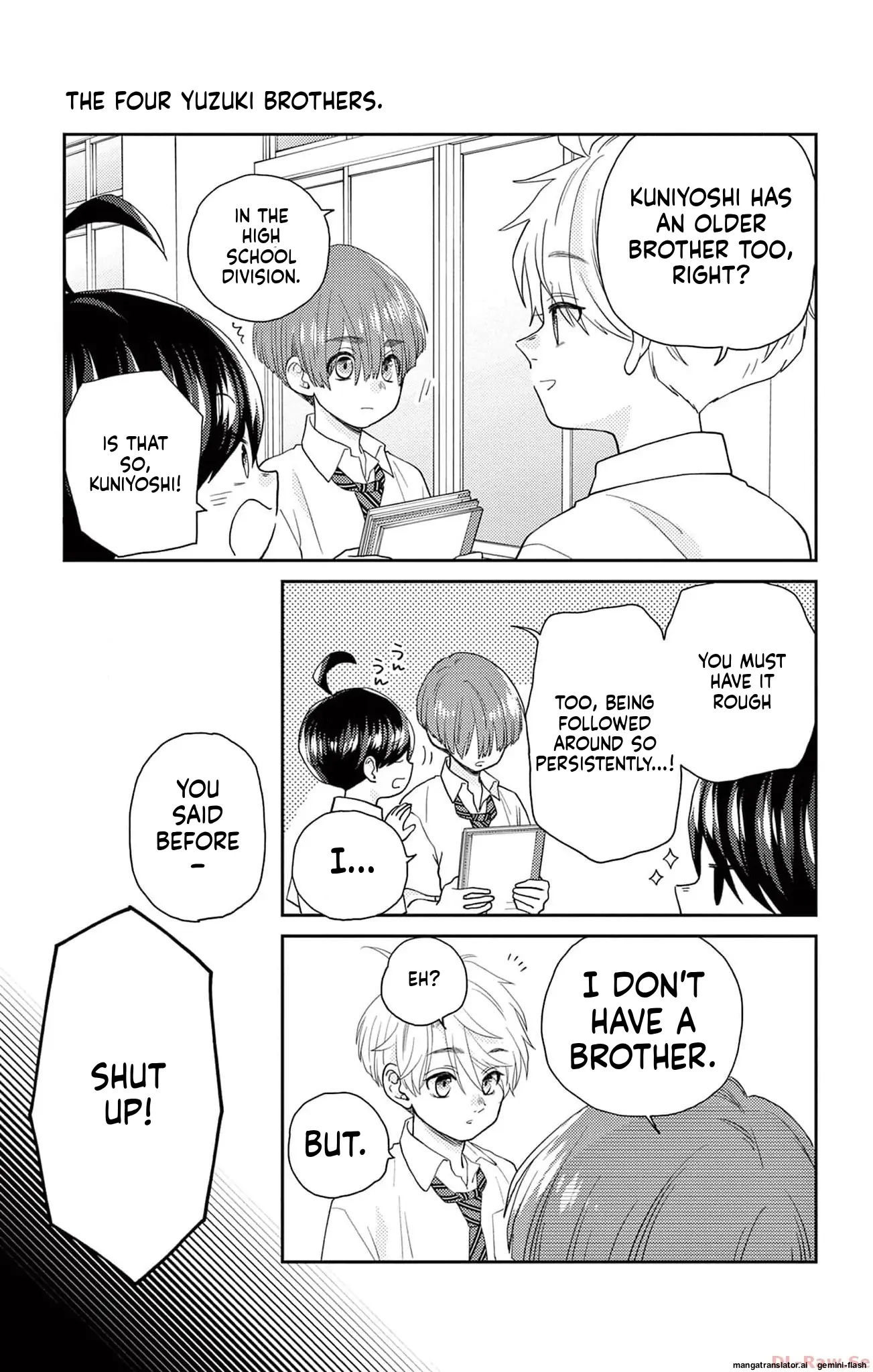 Yuzuki-san chi no Yon Kyoudai Chapter 43 - page 7