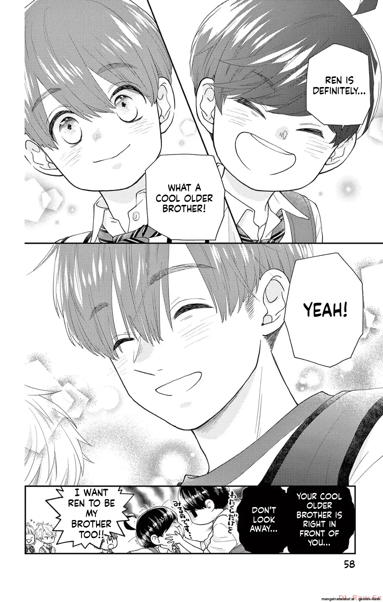 Yuzuki-san chi no Yon Kyoudai Chapter 45 - page 54