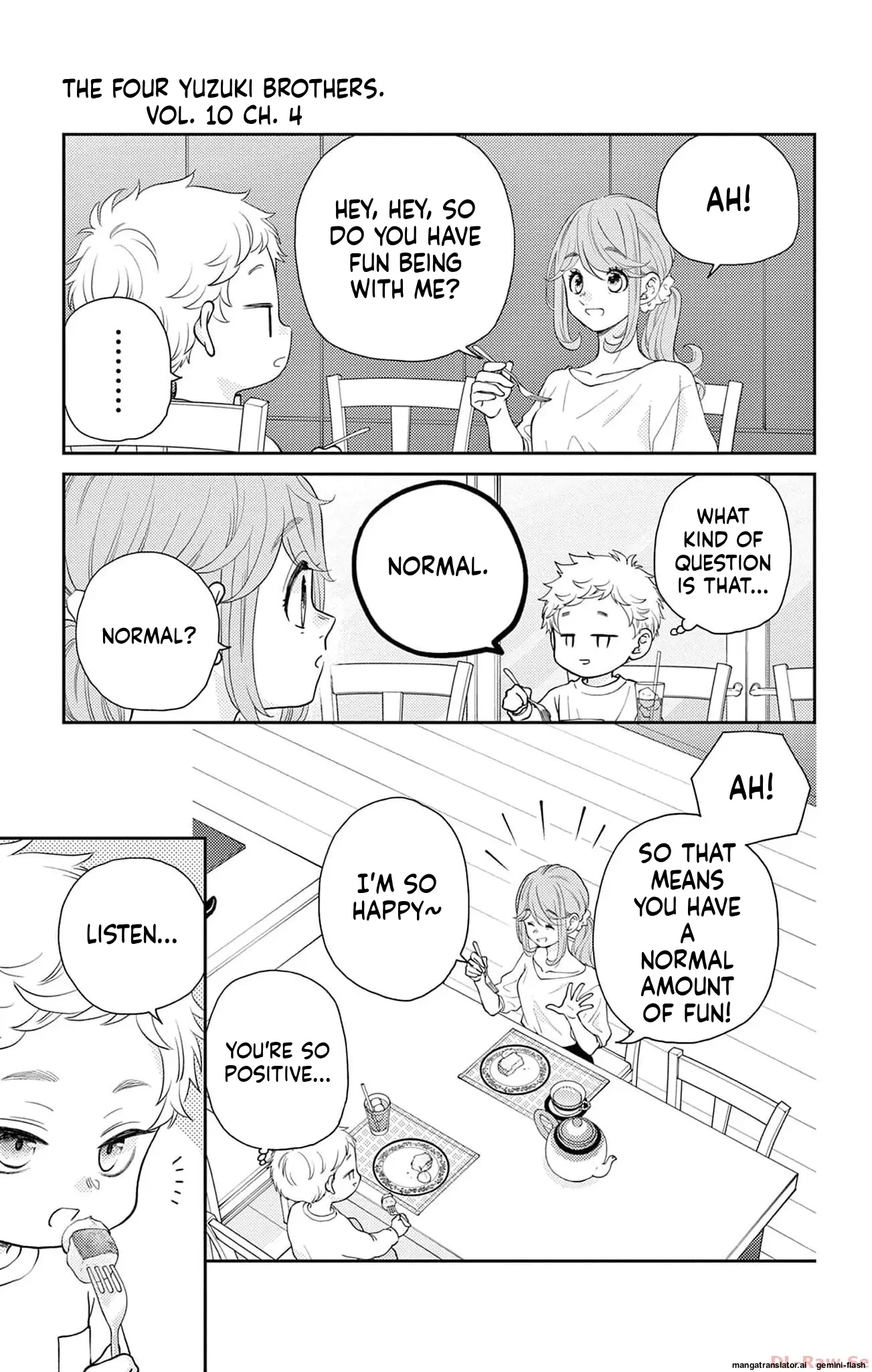 Yuzuki-san chi no Yon Kyoudai Chapter 47 - page 11