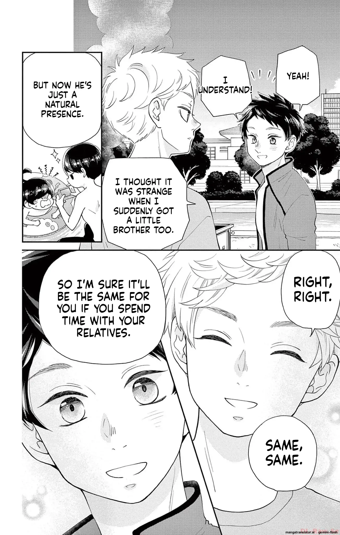 Yuzuki-san chi no Yon Kyoudai Chapter 47 - page 46
