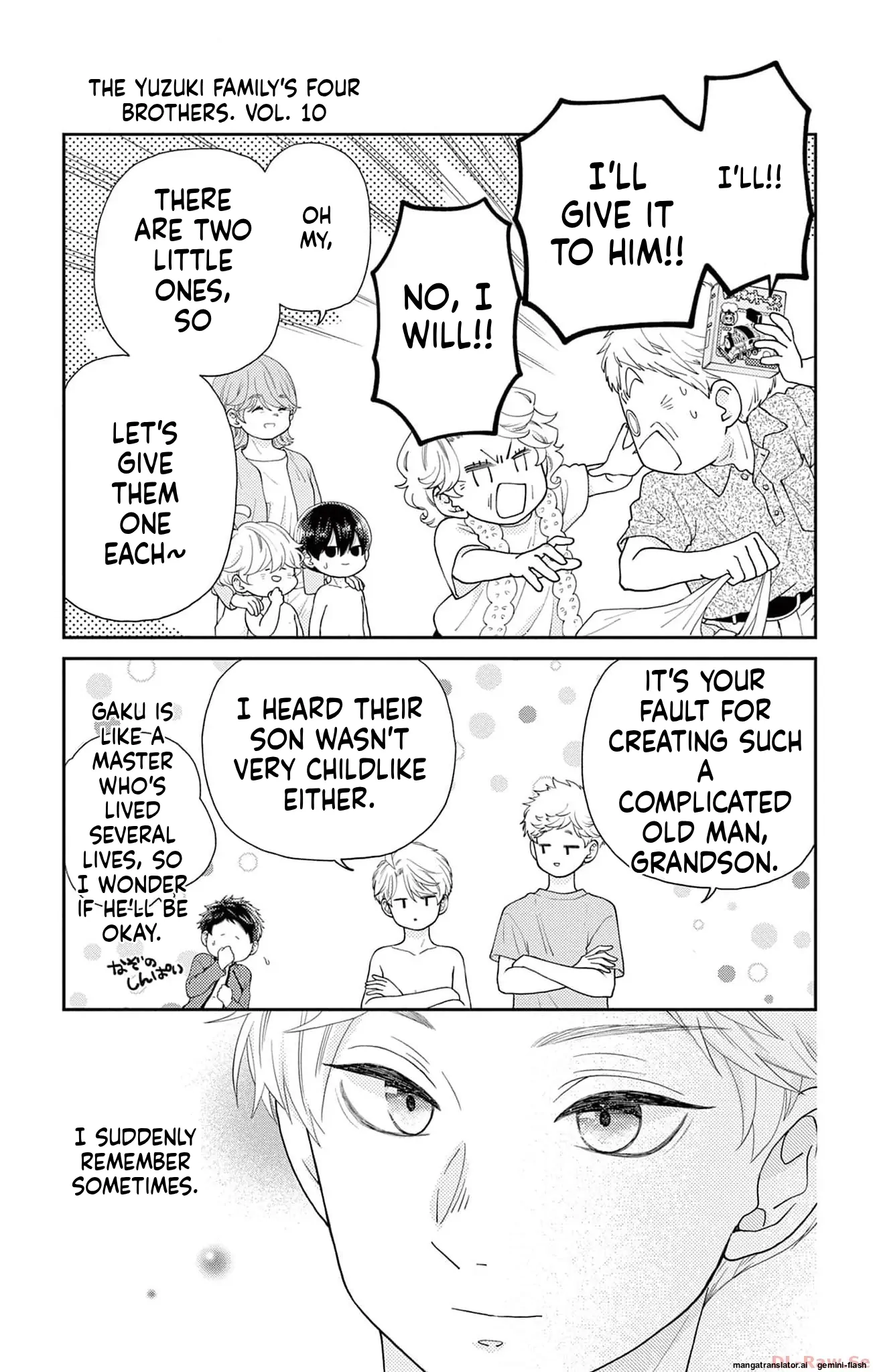 Yuzuki-san chi no Yon Kyoudai Chapter 47 - page 49