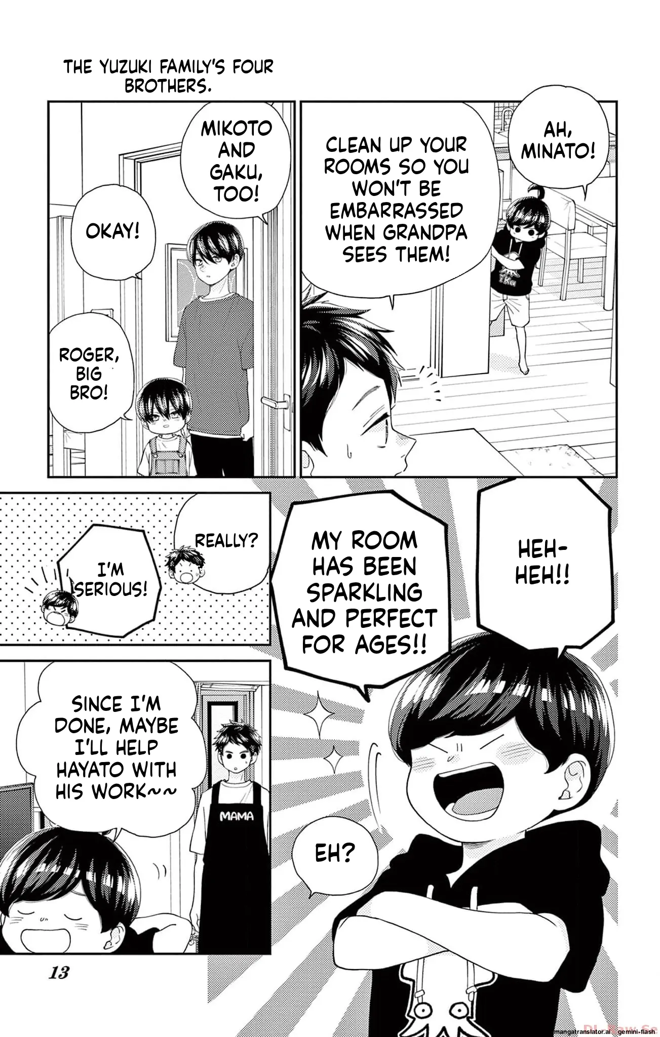 Yuzuki-san chi no Yon Kyoudai Chapter 48 - page 7