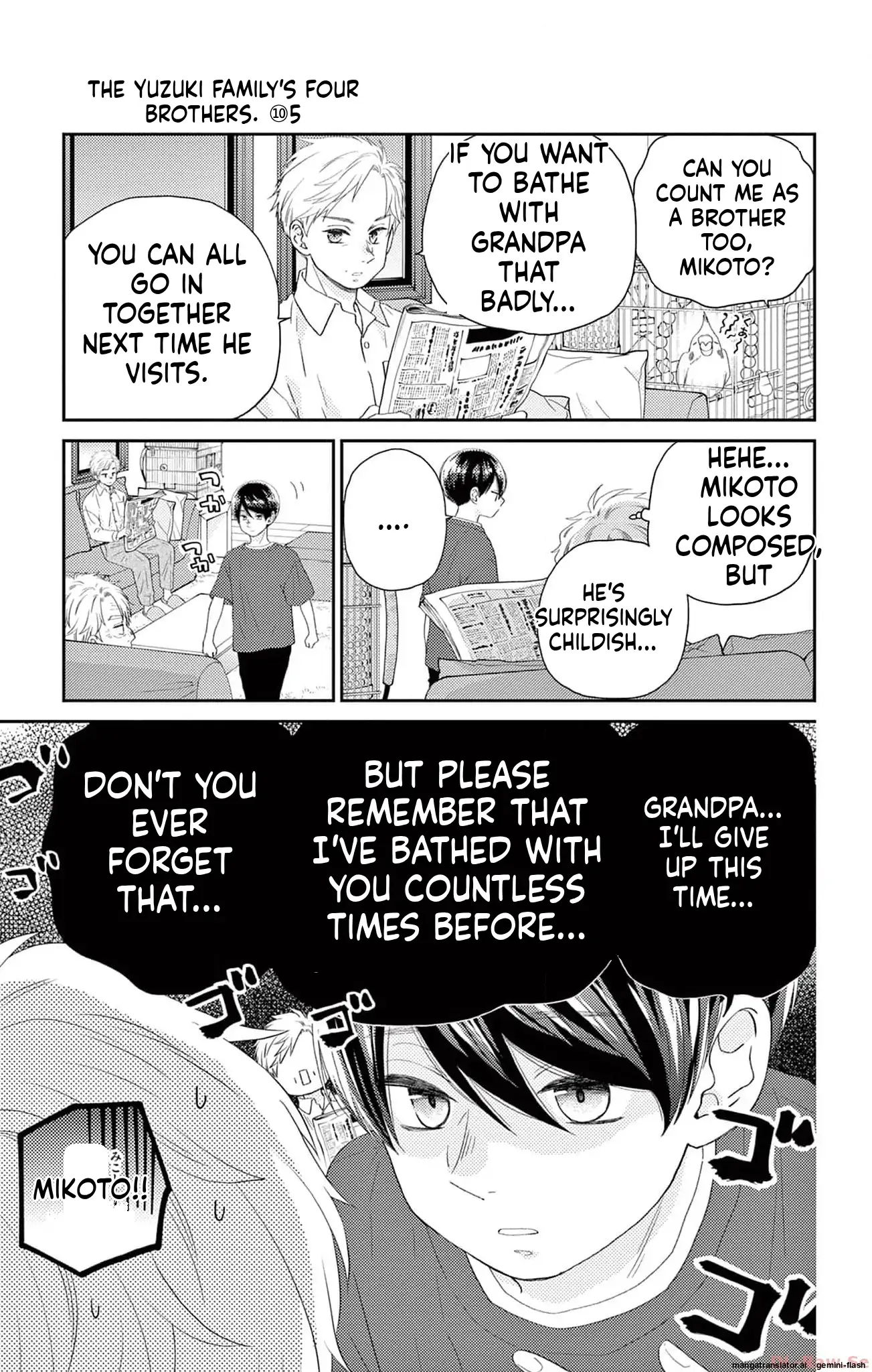 Yuzuki-san chi no Yon Kyoudai Chapter 49 - page 10