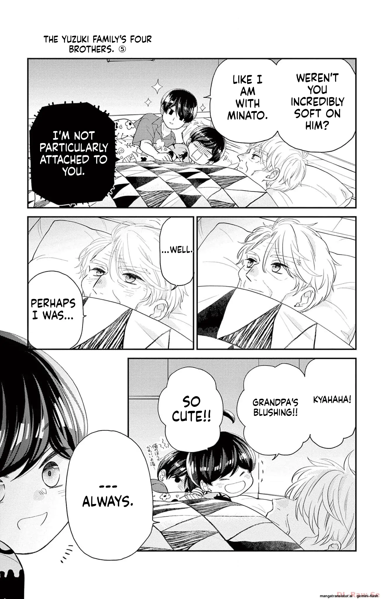 Yuzuki-san chi no Yon Kyoudai Chapter 49 - page 36