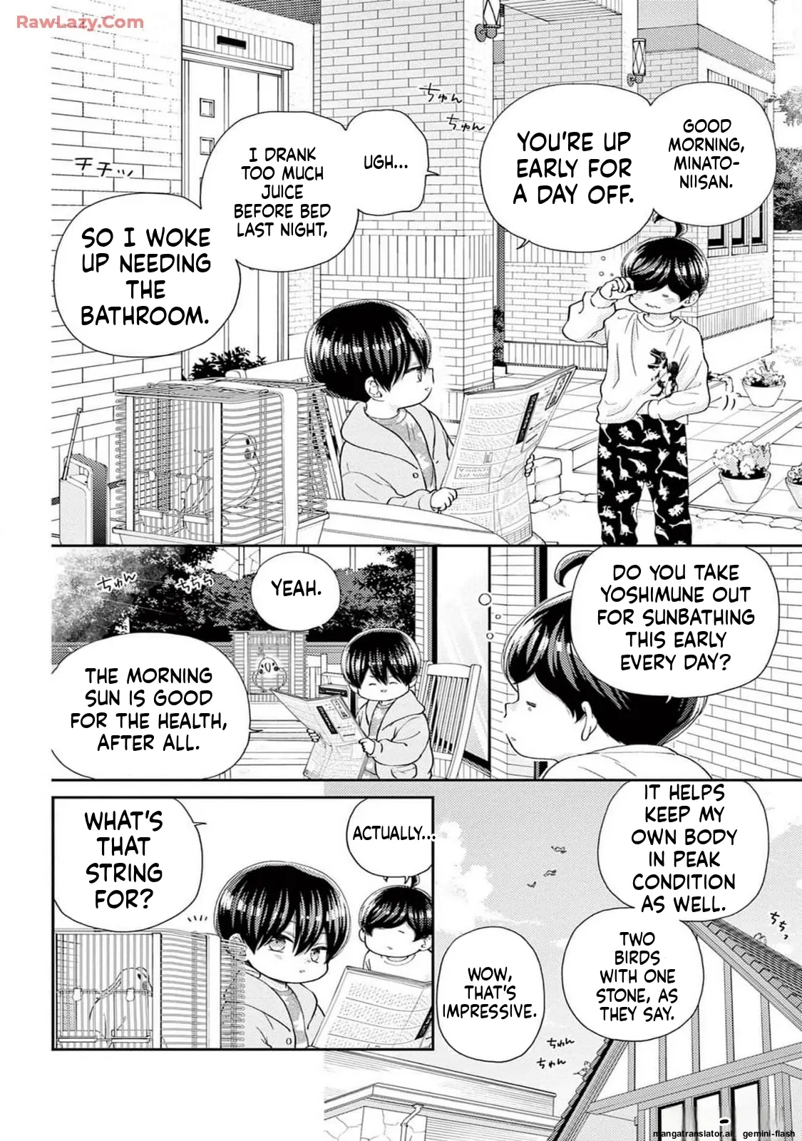 Yuzuki-san chi no Yon Kyoudai Chapter 55 - page 3