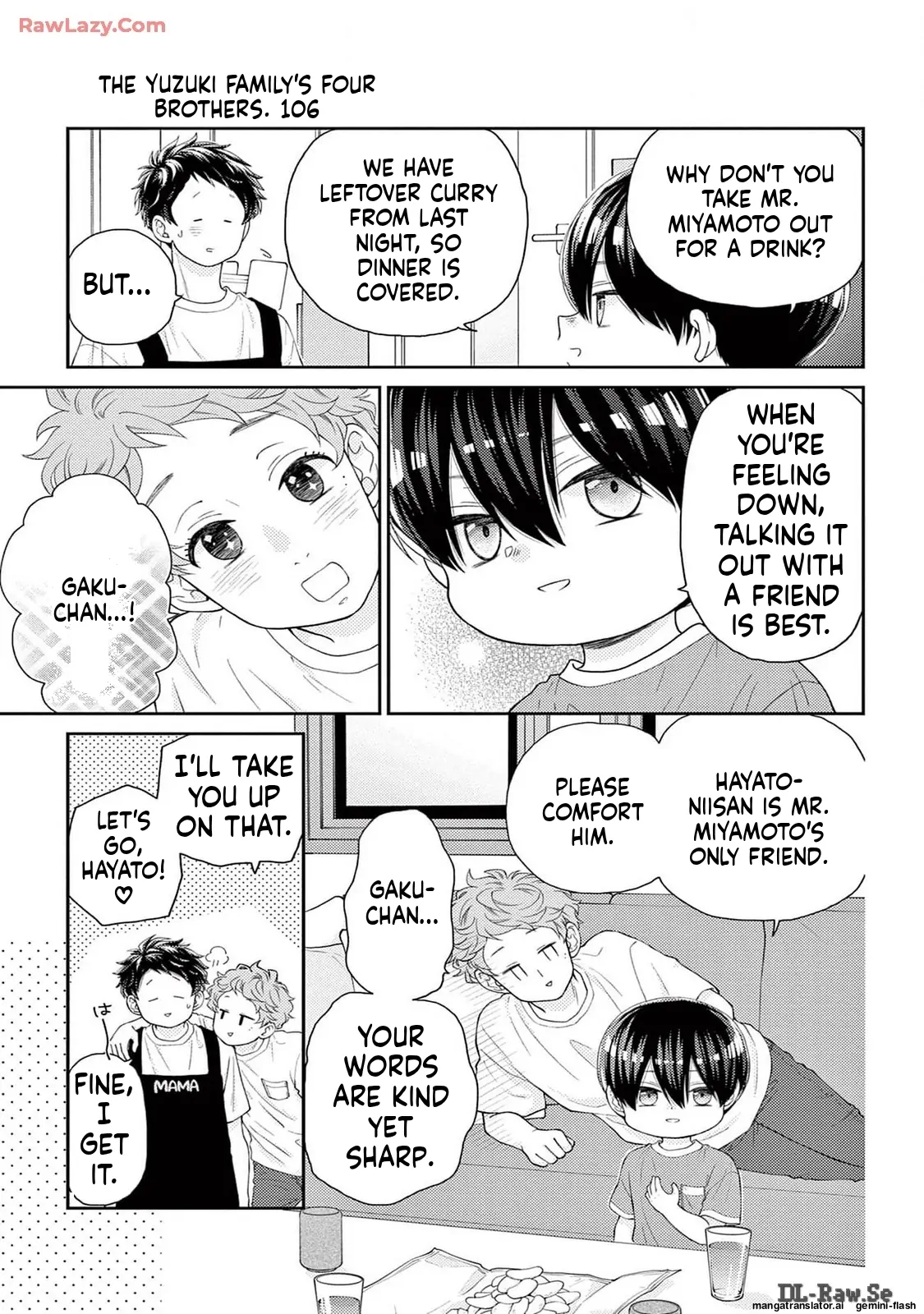 Yuzuki-san chi no Yon Kyoudai Chapter 52 - page 9