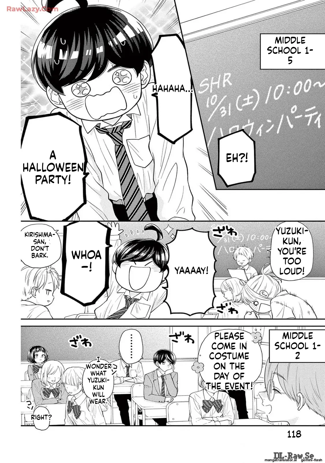 Yuzuki-san chi no Yon Kyoudai Chapter 53 - page 10