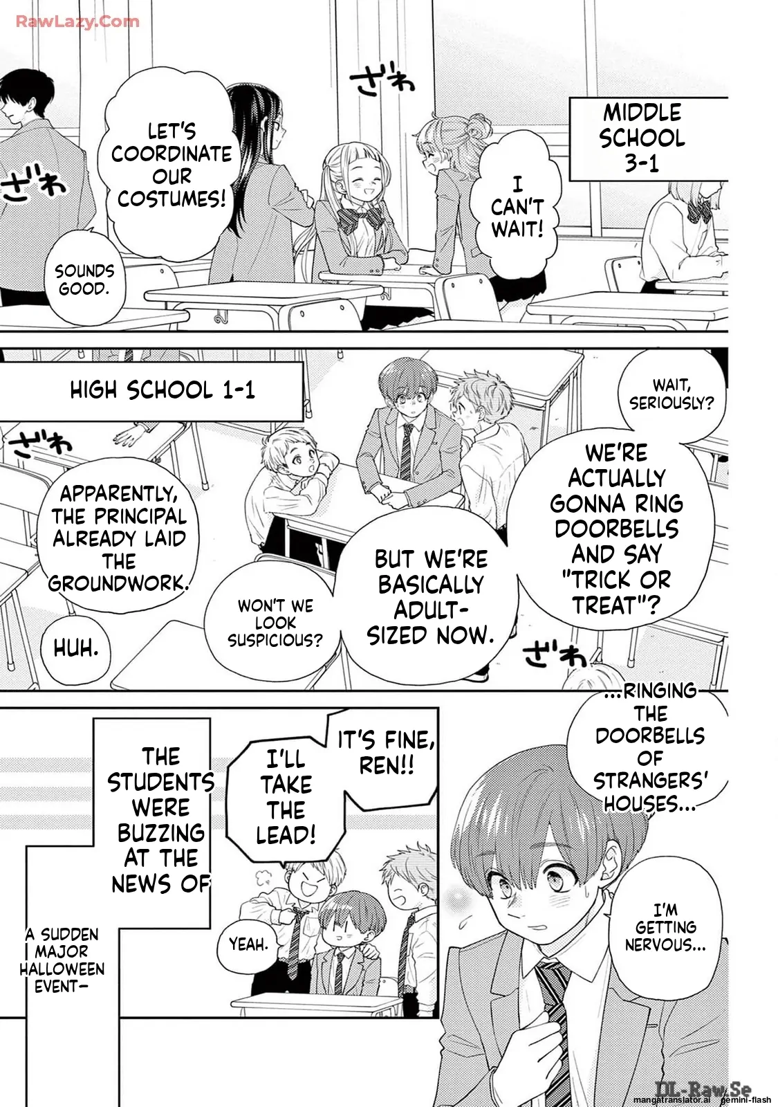 Yuzuki-san chi no Yon Kyoudai Chapter 53 - page 11