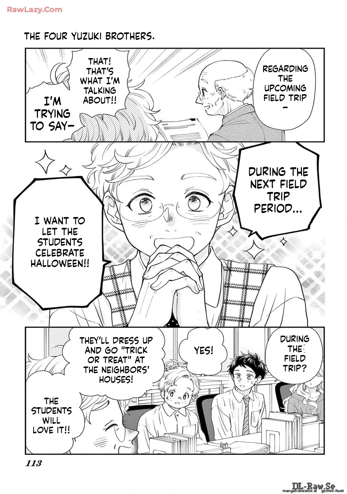 Yuzuki-san chi no Yon Kyoudai Chapter 53 - page 5