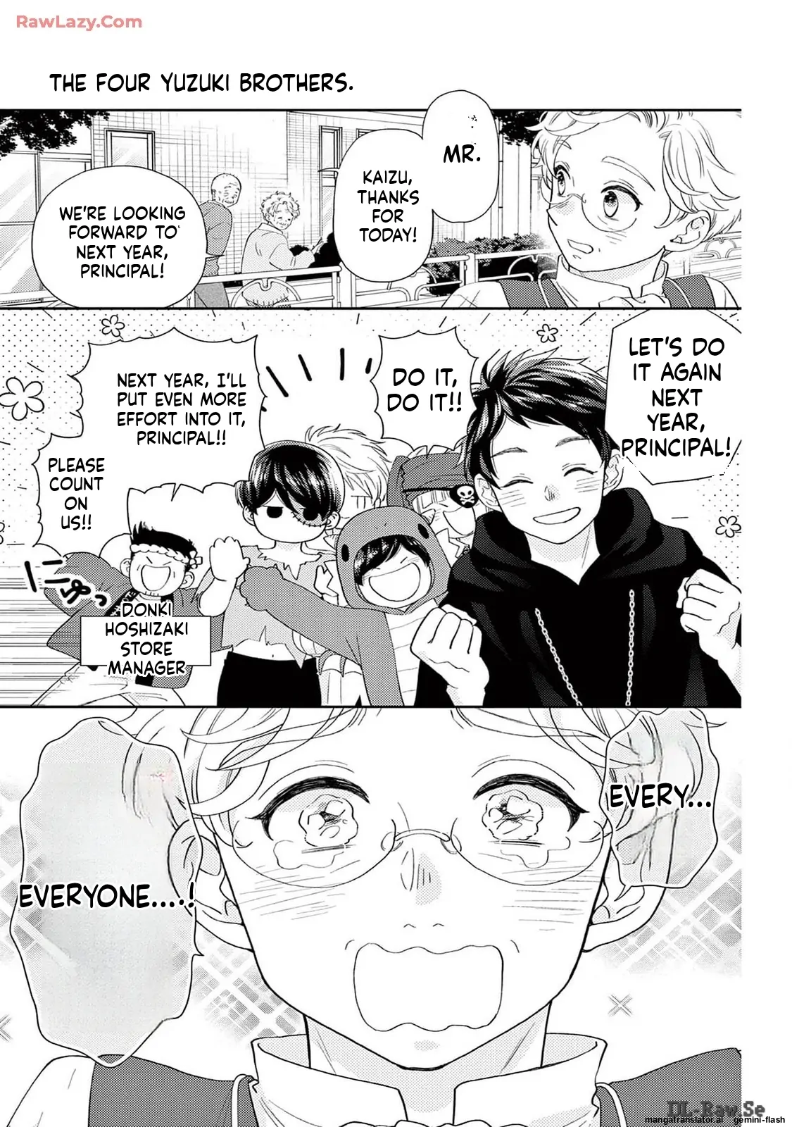 Yuzuki-san chi no Yon Kyoudai Chapter 53 - page 51