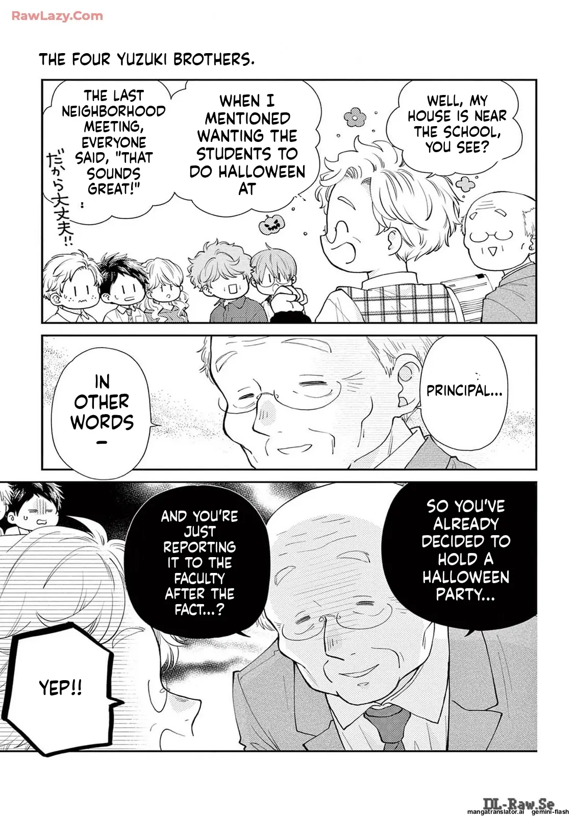 Yuzuki-san chi no Yon Kyoudai Chapter 53 - page 7