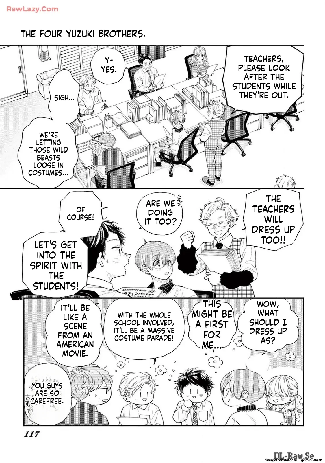 Yuzuki-san chi no Yon Kyoudai Chapter 53 - page 9