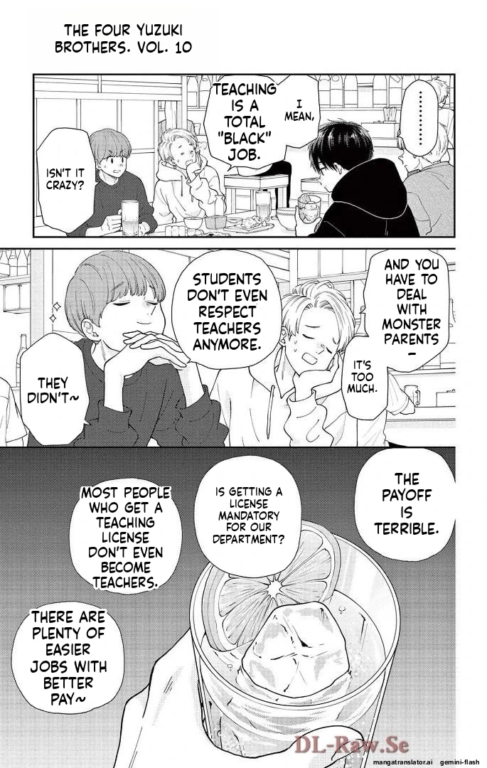 Yuzuki-san chi no Yon Kyoudai Chapter 61 - page 37