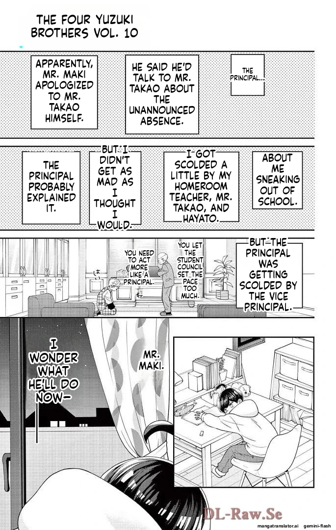 Yuzuki-san chi no Yon Kyoudai Chapter 62 - page 39