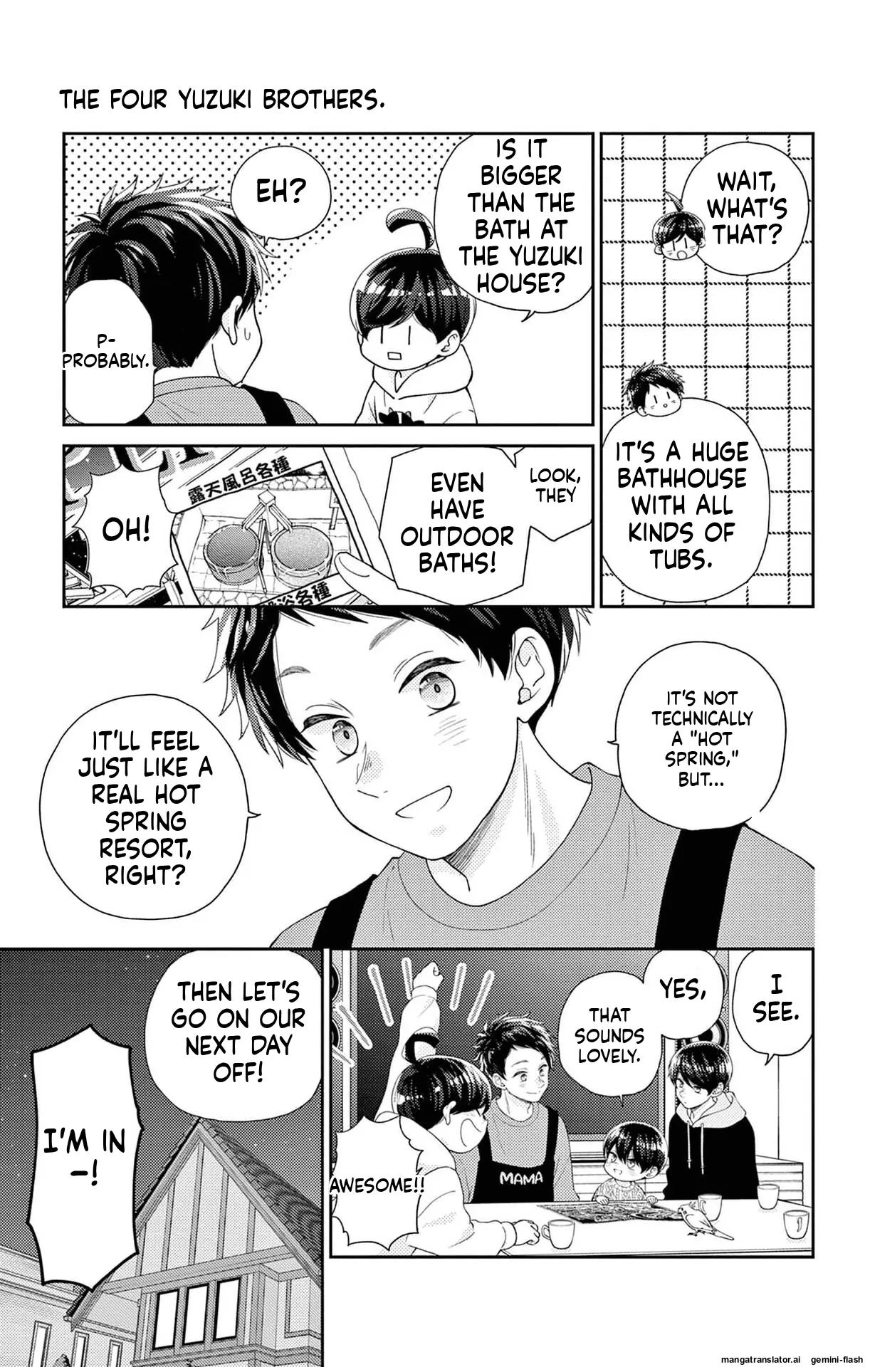 Yuzuki-san chi no Yon Kyoudai Chapter 63 - page 7