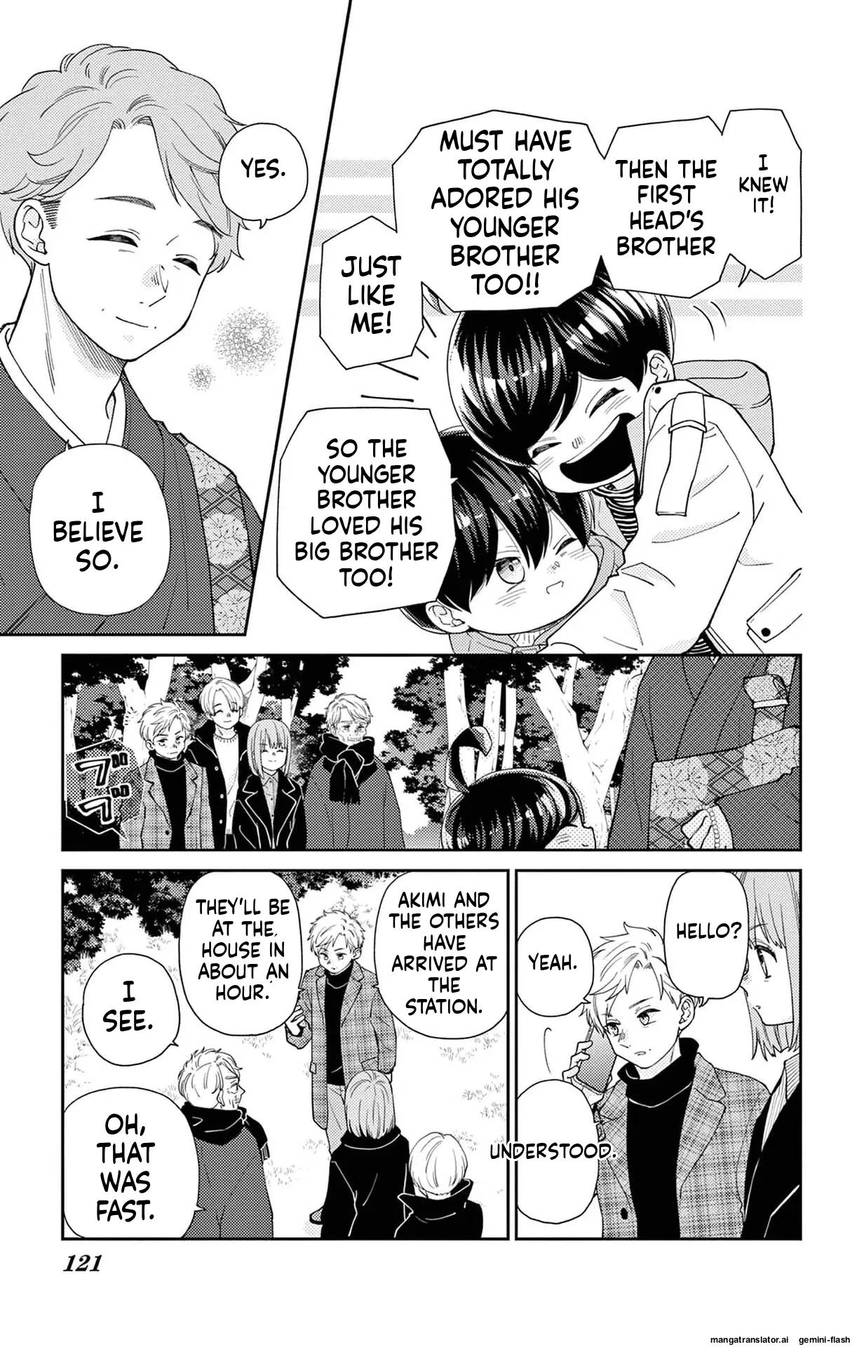 Yuzuki-san chi no Yon Kyoudai Chapter 65 - page 13