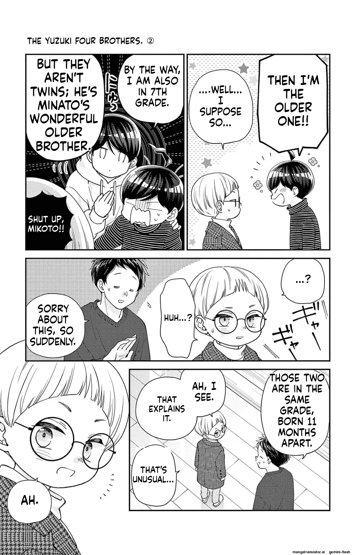 Yuzuki-san chi no Yon Kyoudai Chapter 65 - page 25